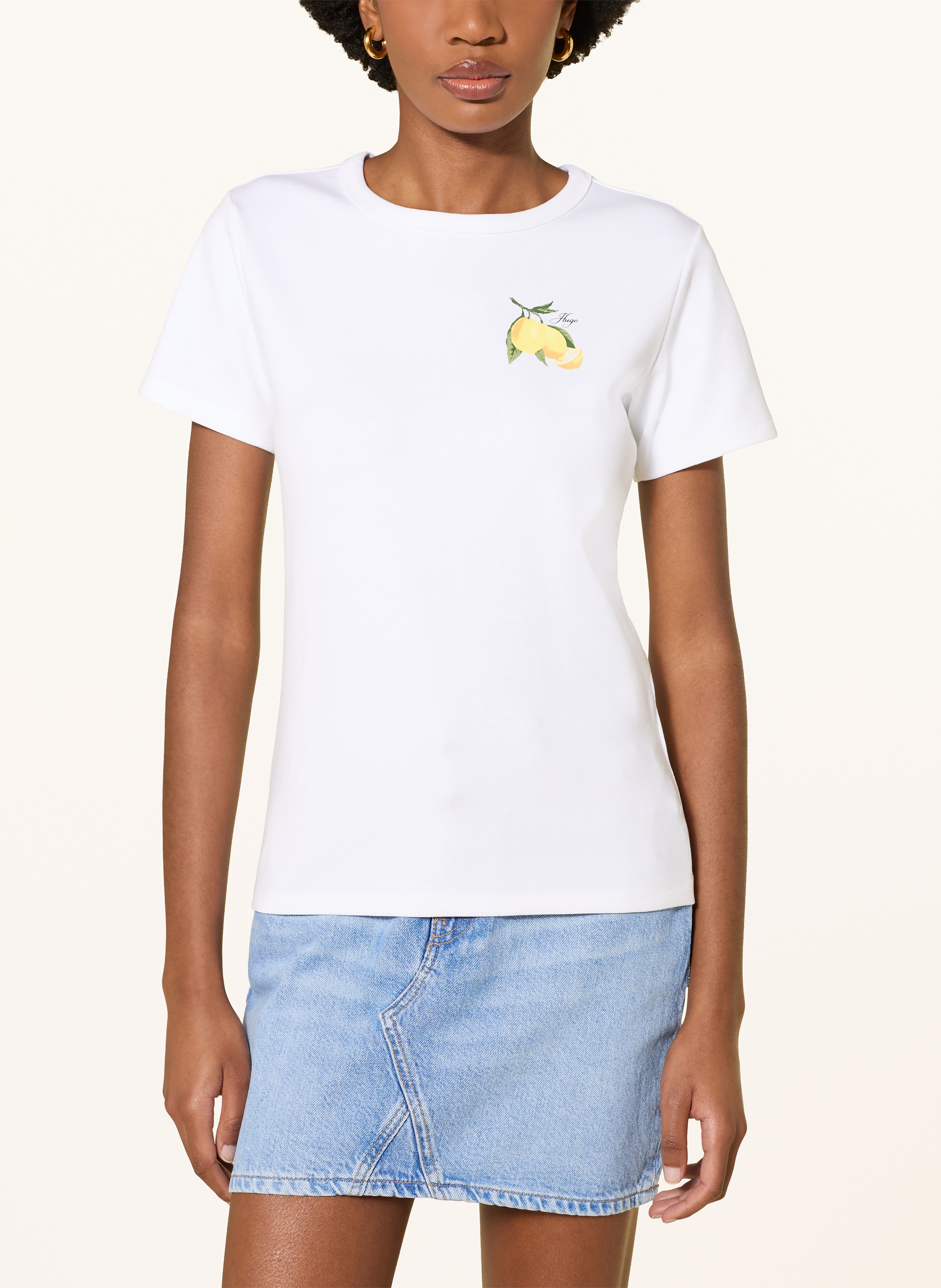 Thumbnail - Hugo T-Shirt Deloris weiss