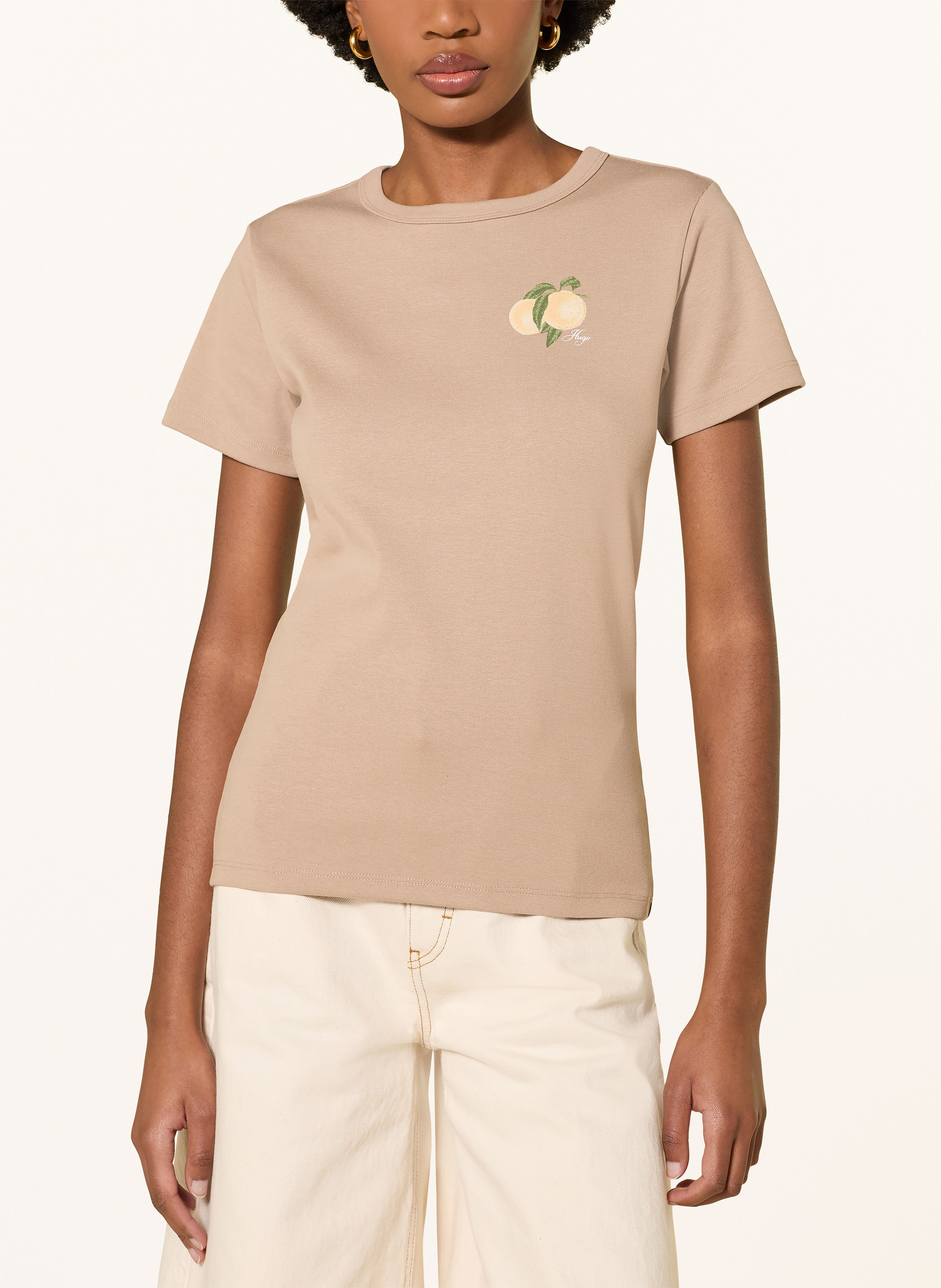 Thumbnail - Hugo T-Shirt Deloris beige