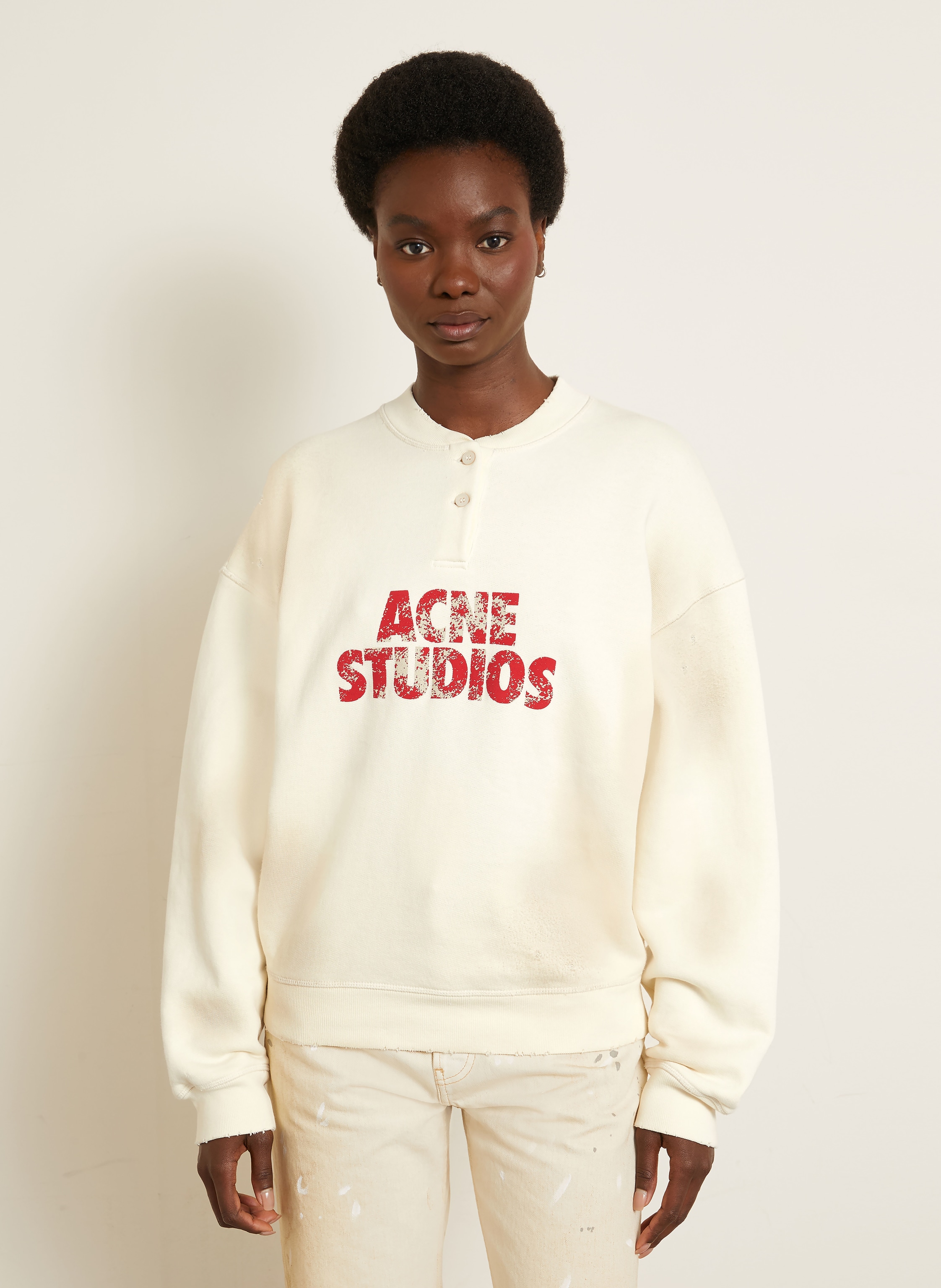 Thumbnail - Acne Studios Sweatshirt beige