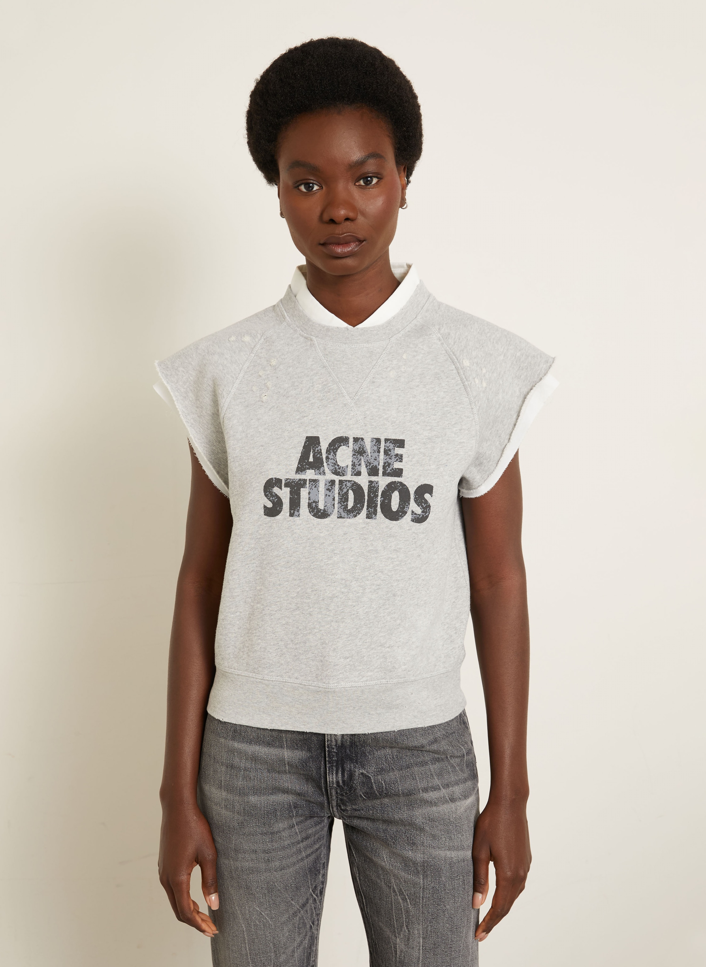 Thumbnail - Acne Studios Sweatshirt grau