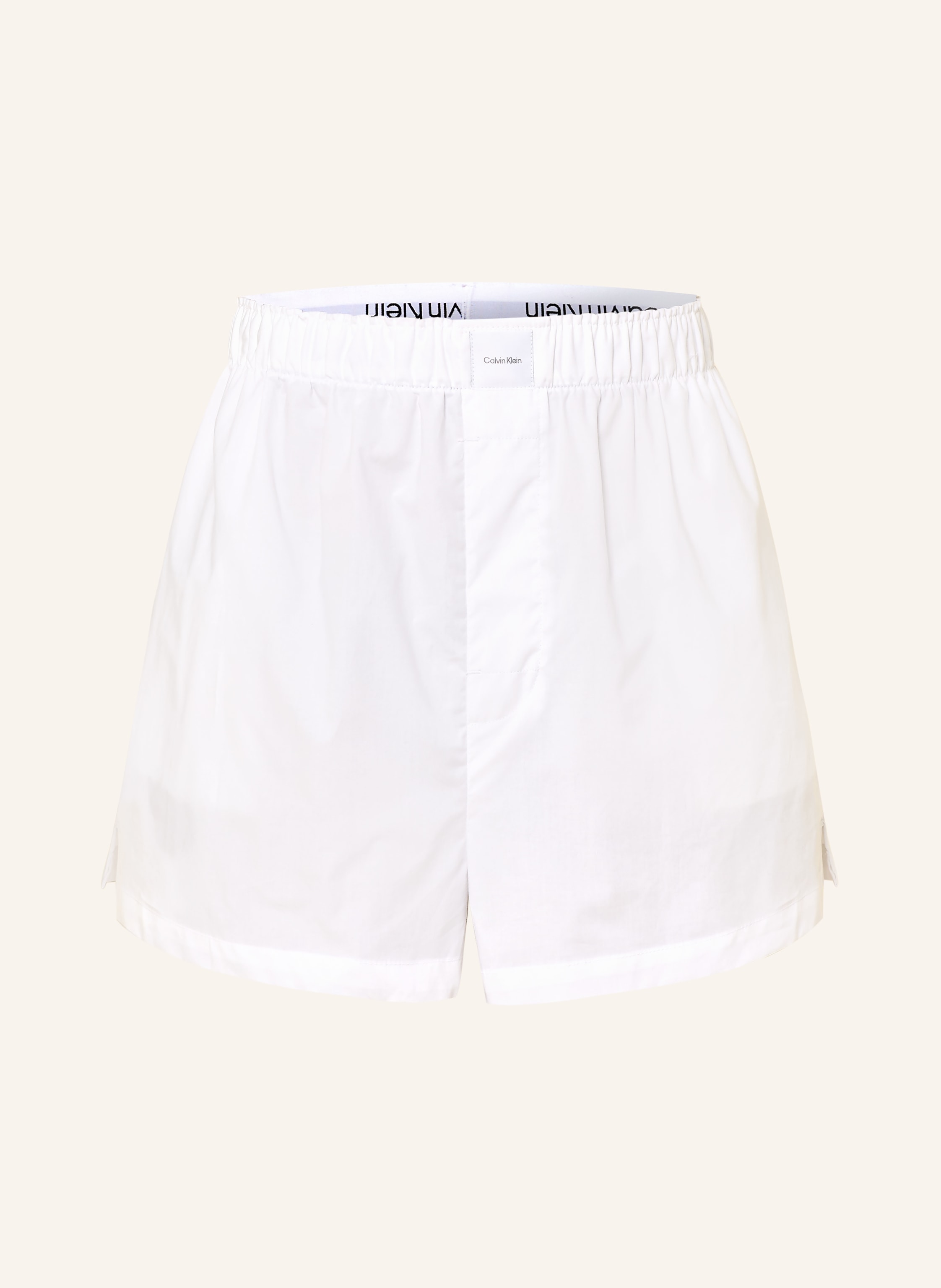 Calvin Klein Schlafshorts weiss