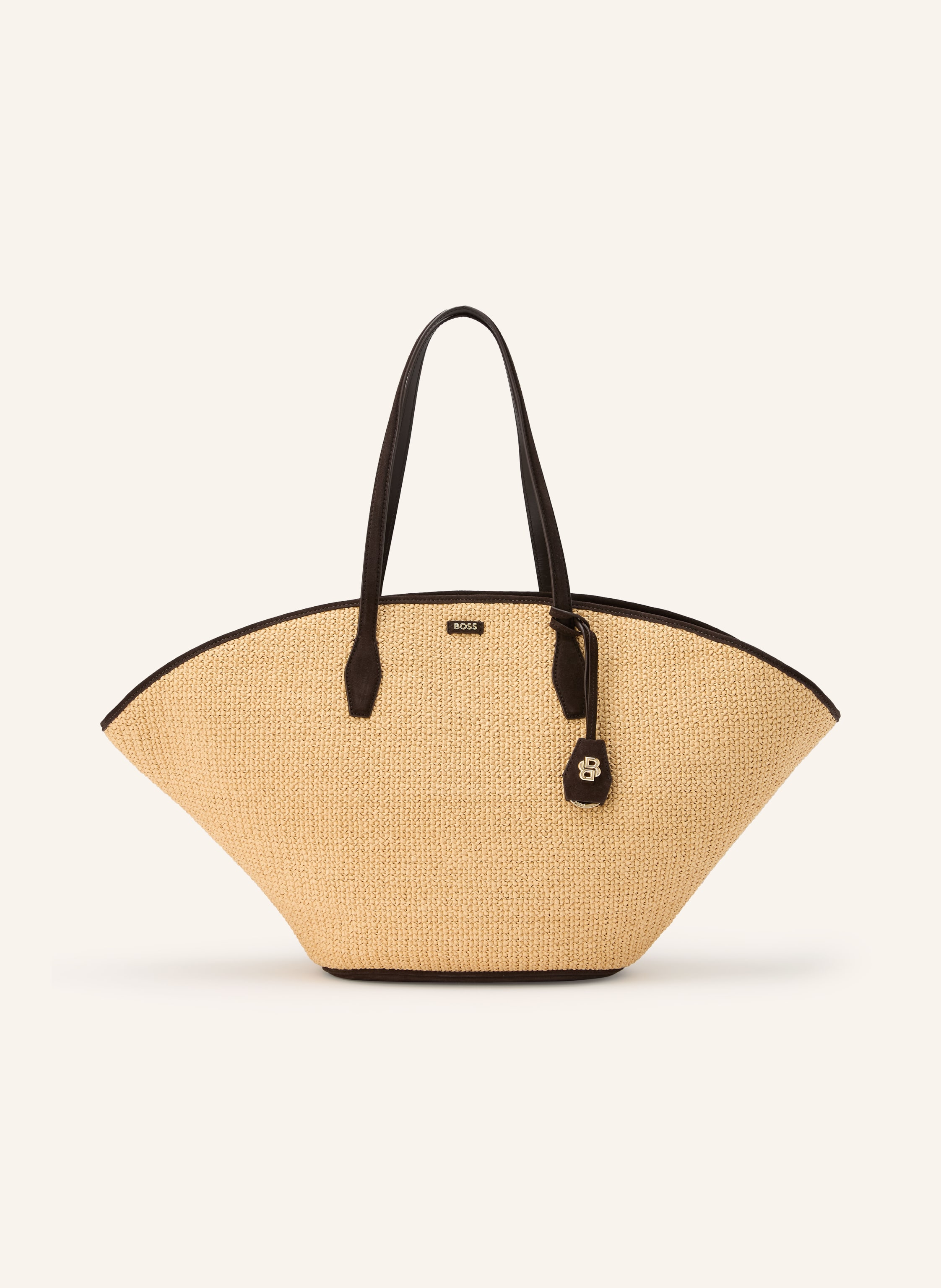 Boss Boss Shopper Numah Maxi Mit Pouch beige in HELLBRAUN / DUNKELBRAUN