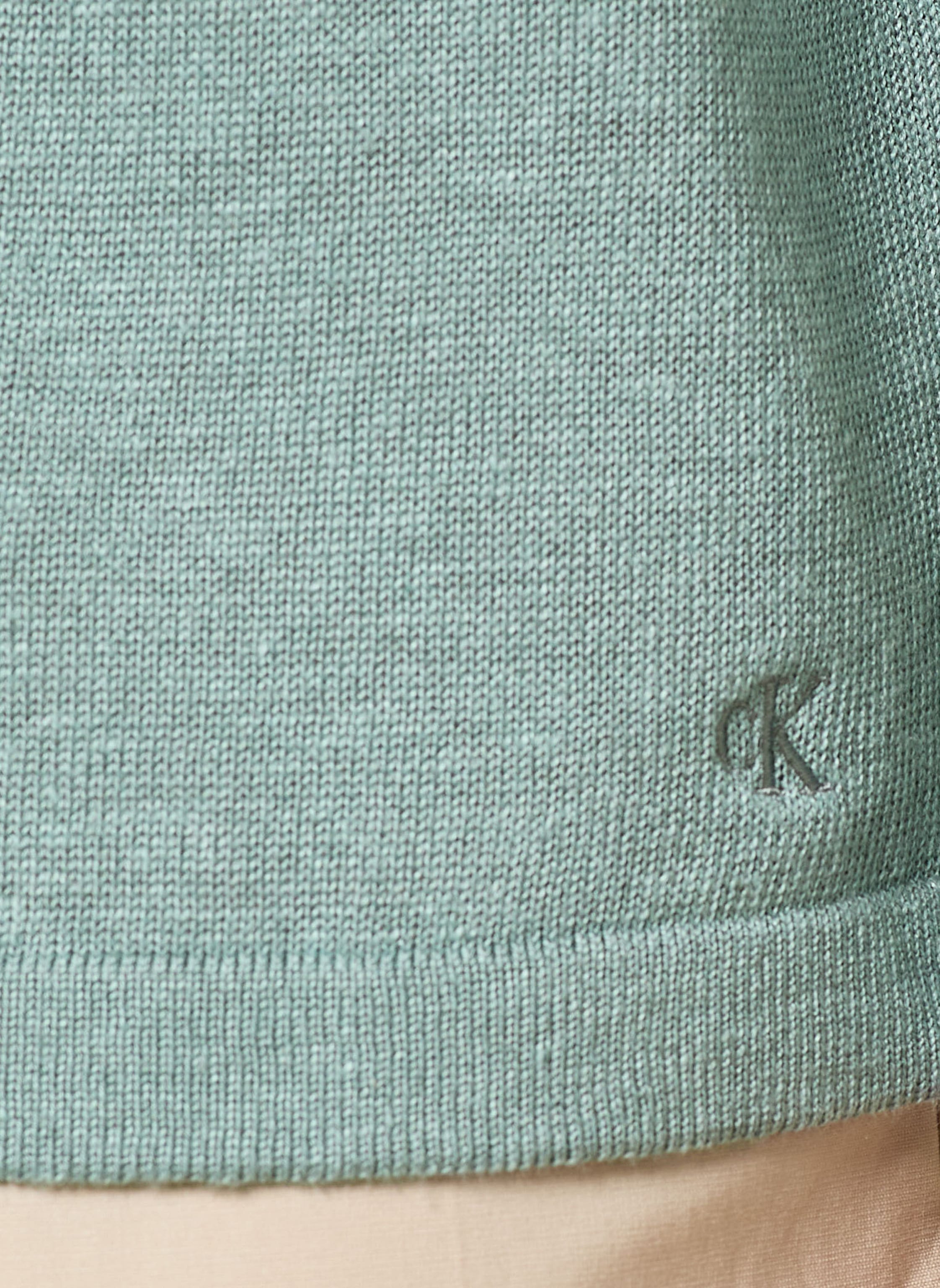 Thumbnail - Calvin Klein Pullover Mit Leinen blau