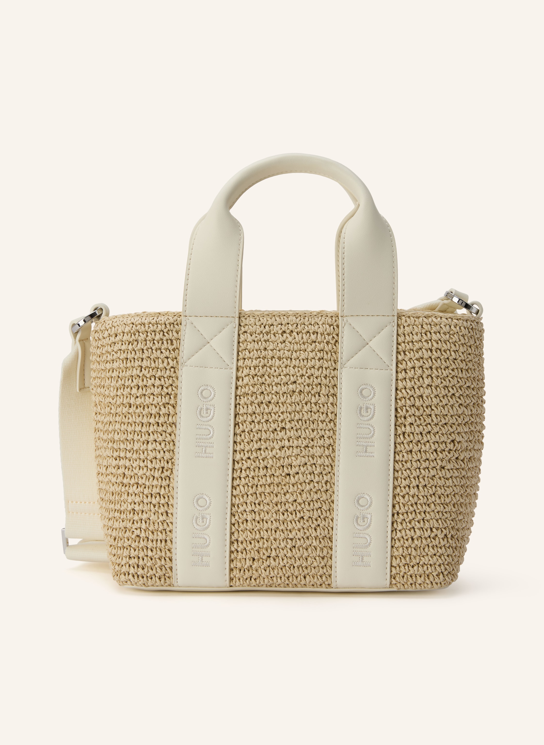 Hugo Hugo Umhängetasche Becky Mini beige in ECRU / HELLBRAUN
