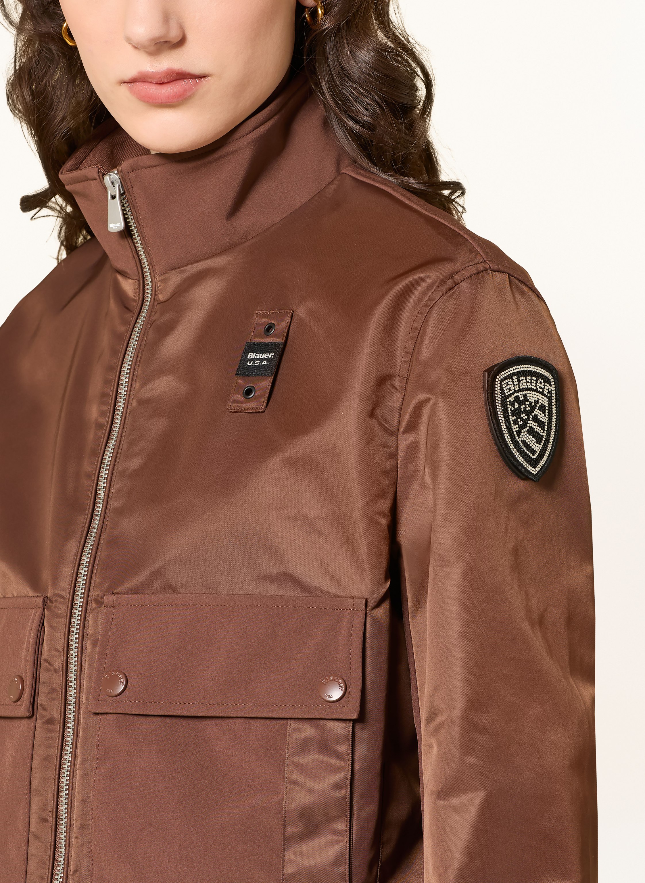 Thumbnail - Blauer Blouson Carney braun