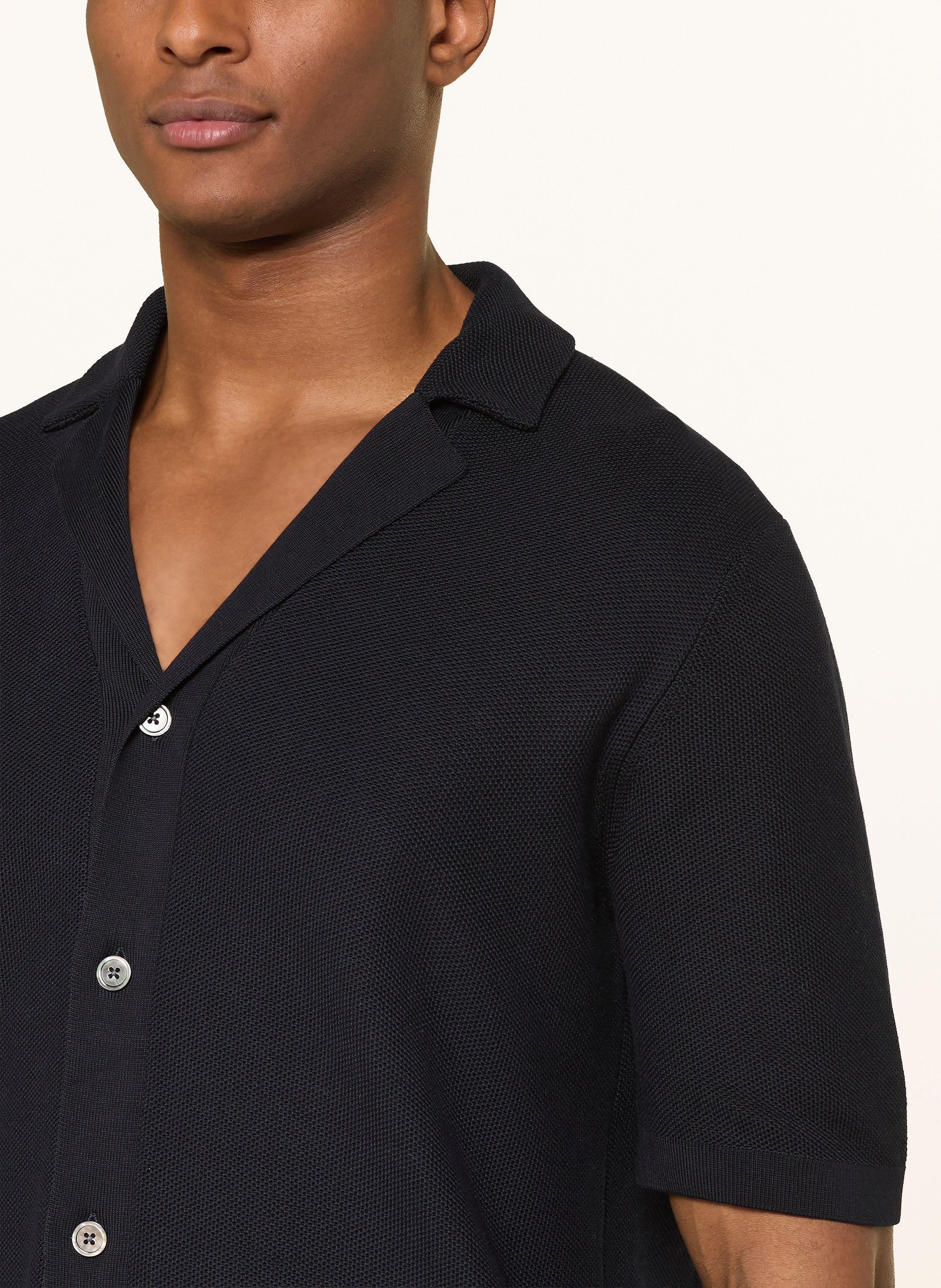 Thumbnail - Profuomo Resorthemd Regular Fit blau