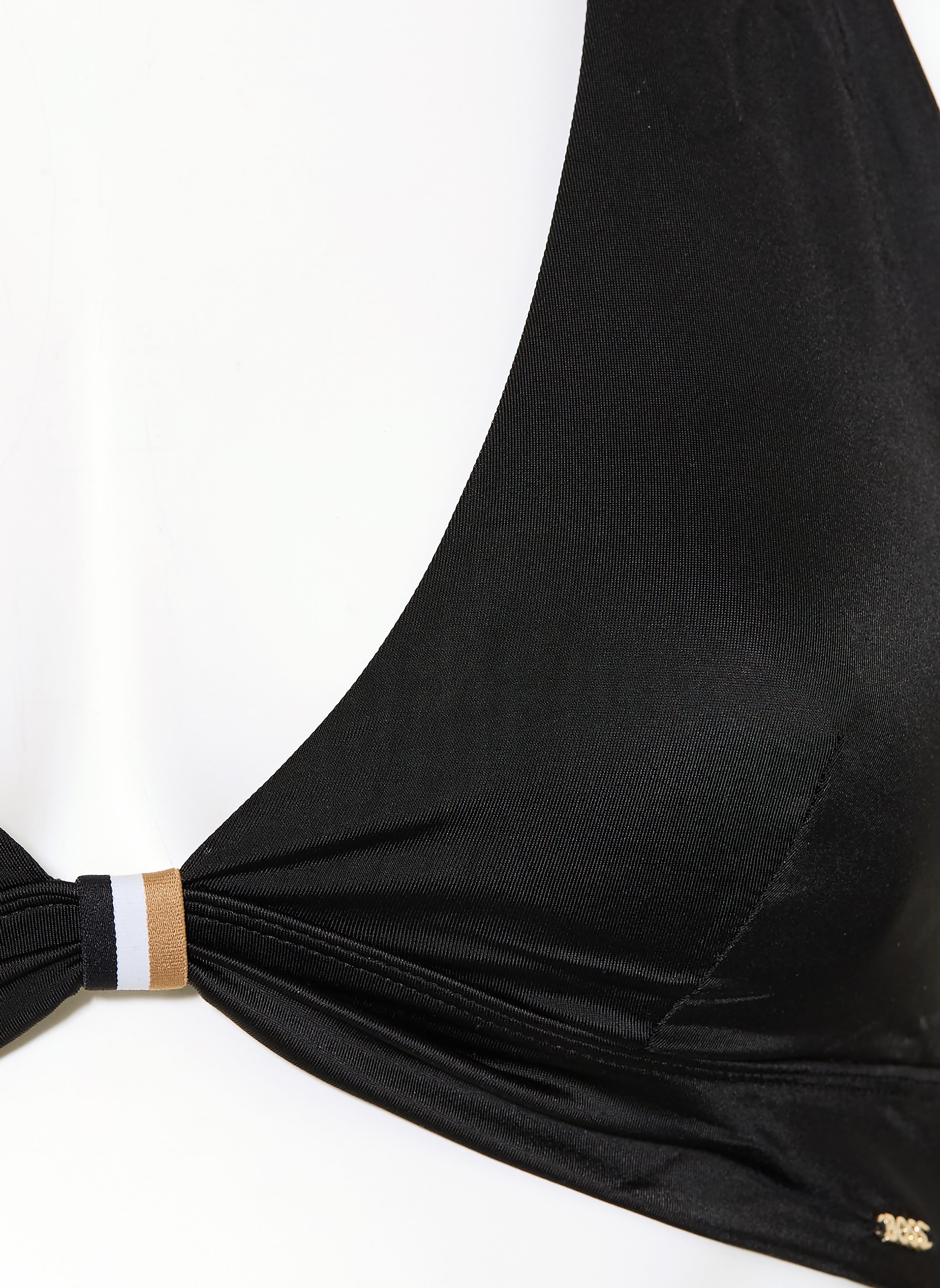 Thumbnail - Boss Neckholder-Bikini-Top Boss Codes schwarz