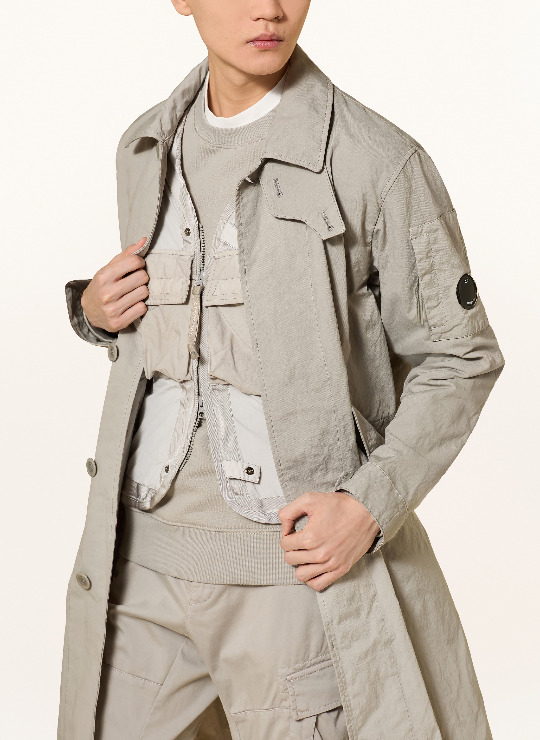 Thumbnail - C.P. Company Mantel grau