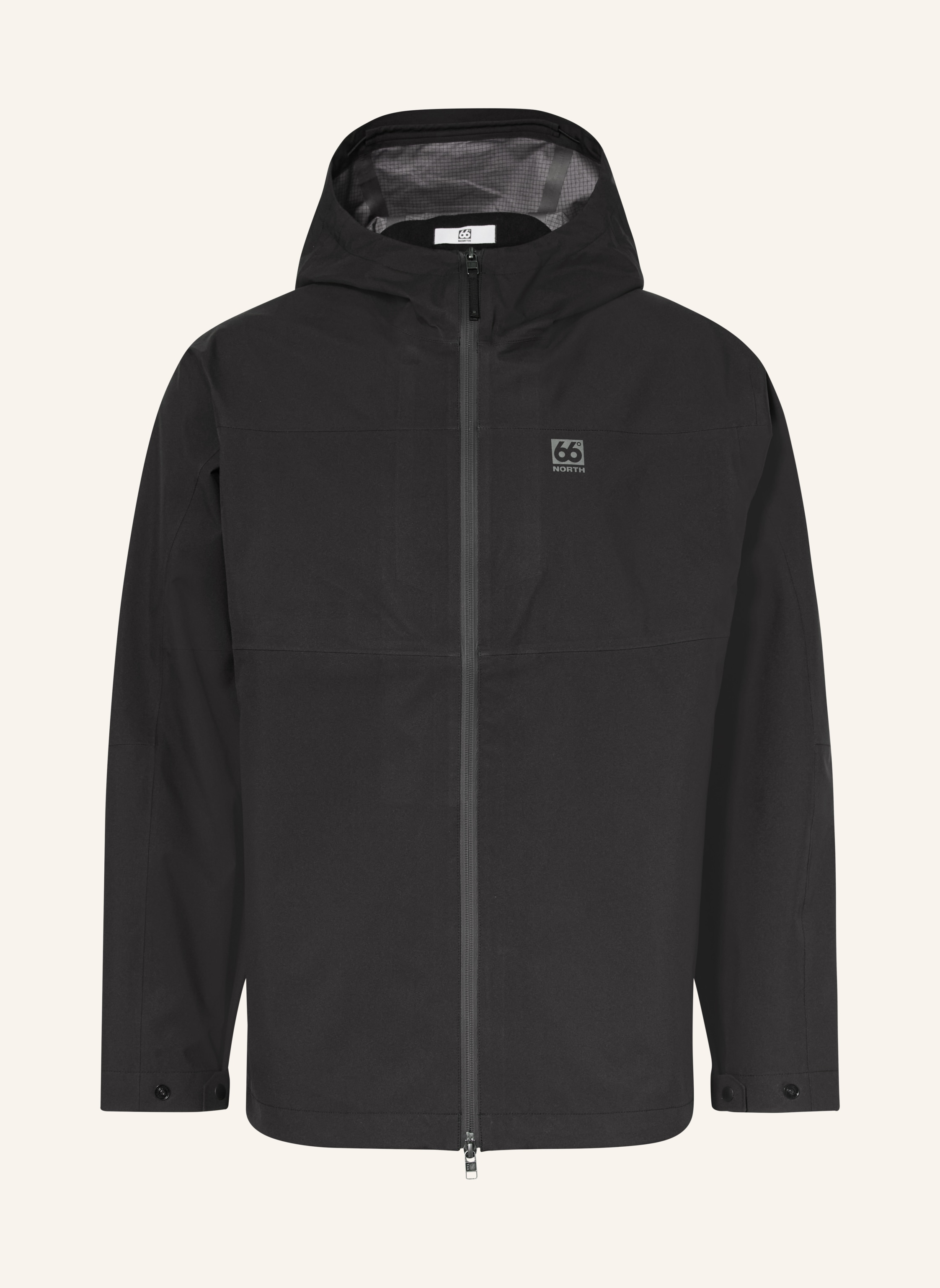 66°North Windbreaker Kjalarnes schwarz