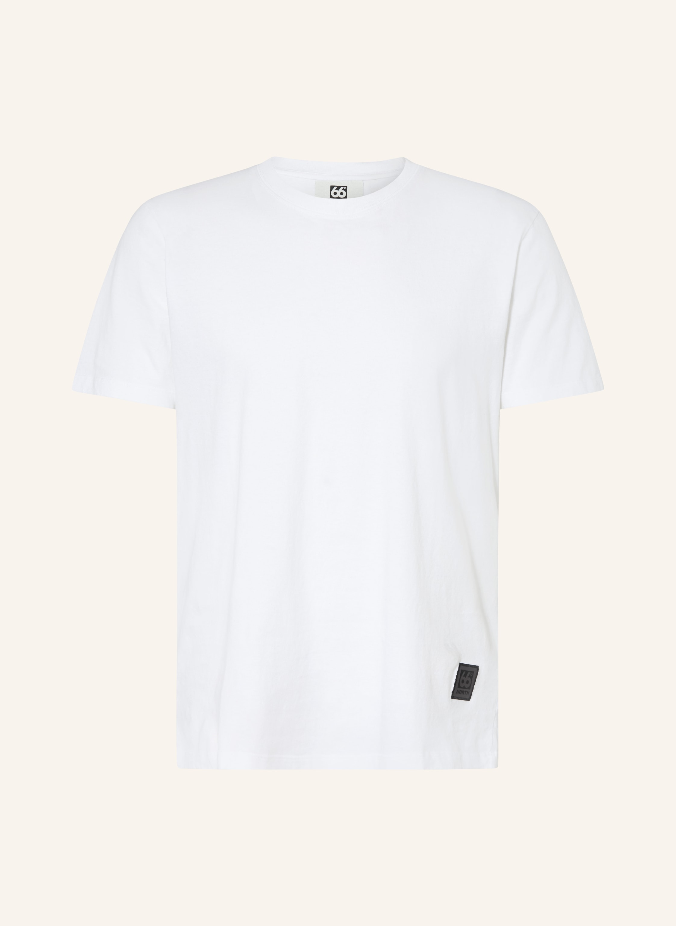 66°North T-Shirt Nordurgata weiss