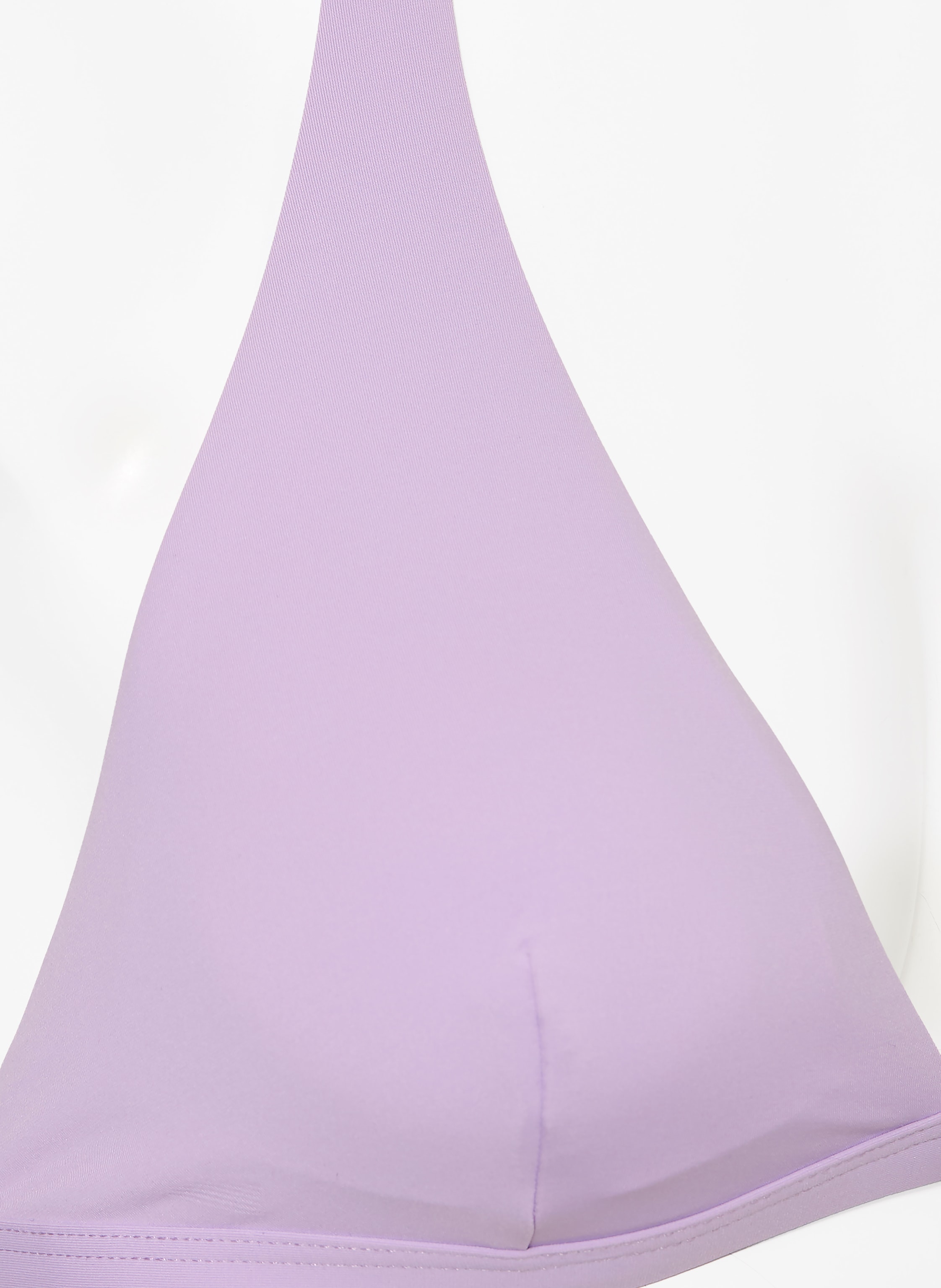 Thumbnail - Vilebrequin Neckholder-Bikini-Top Solid Fleche lila