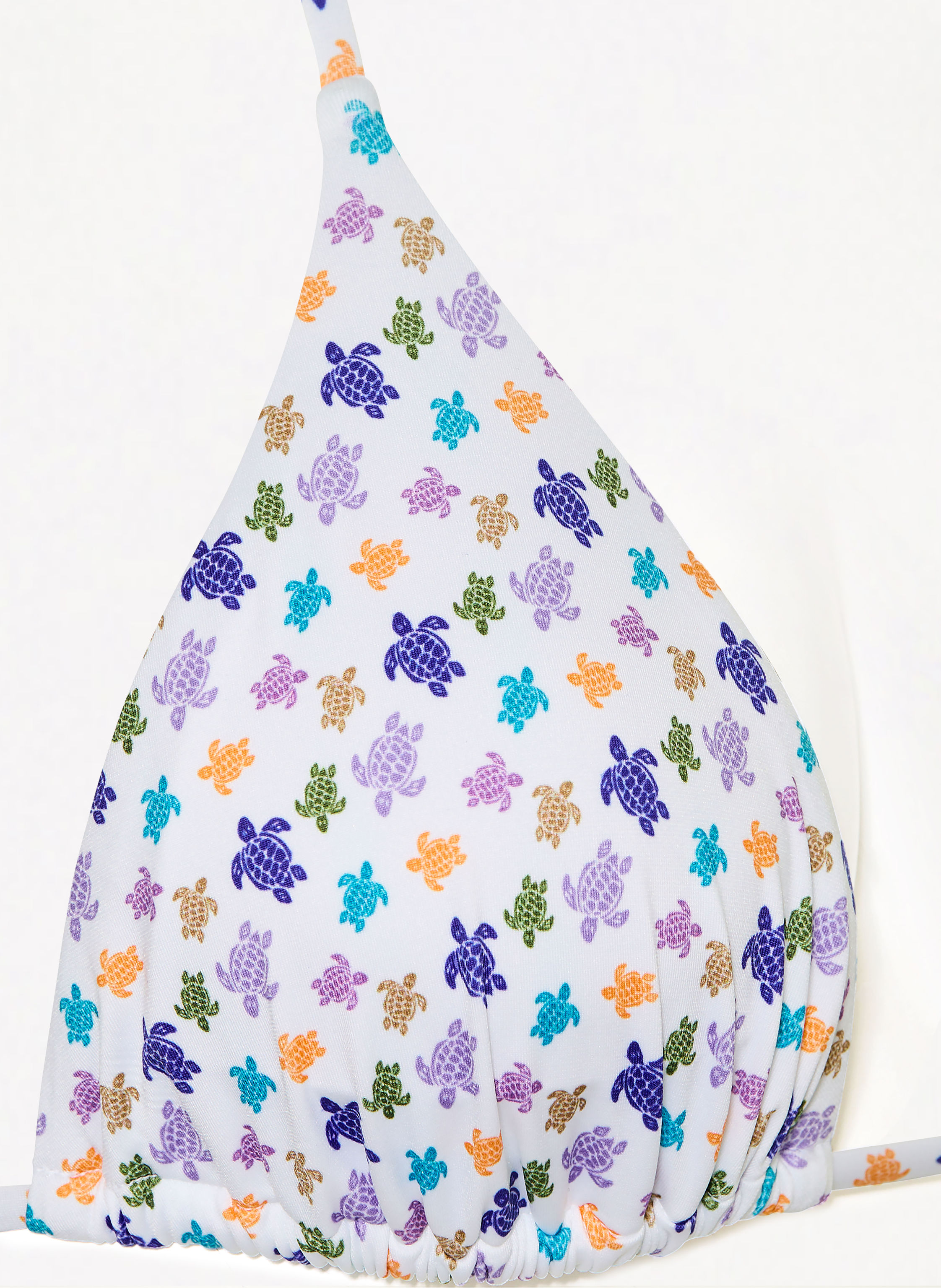 Thumbnail - Vilebrequin Triangel-Bikini-Top Micro Fleur weiss