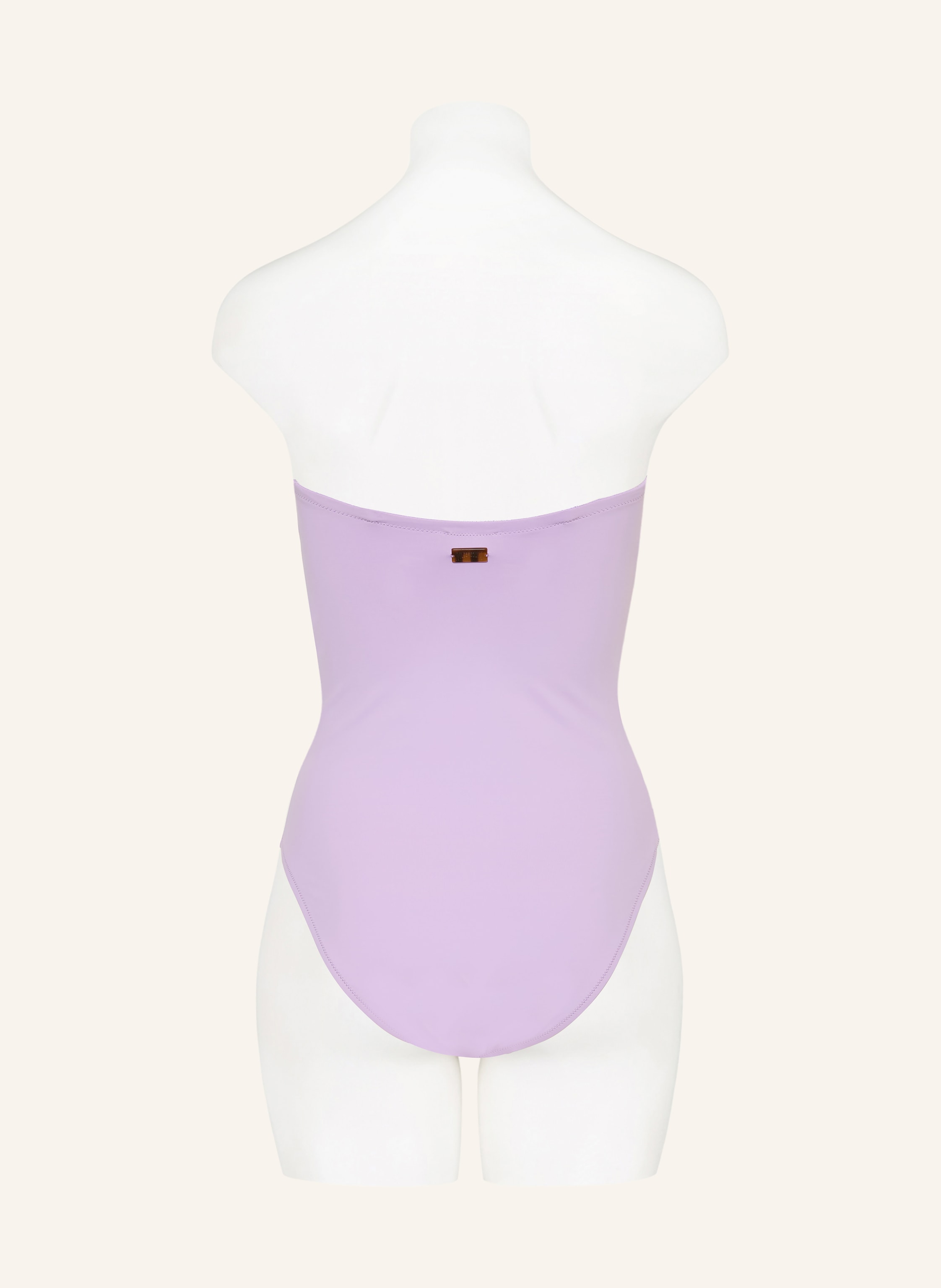 Thumbnail - Vilebrequin Bandeau-Badeanzug Solid Facette lila