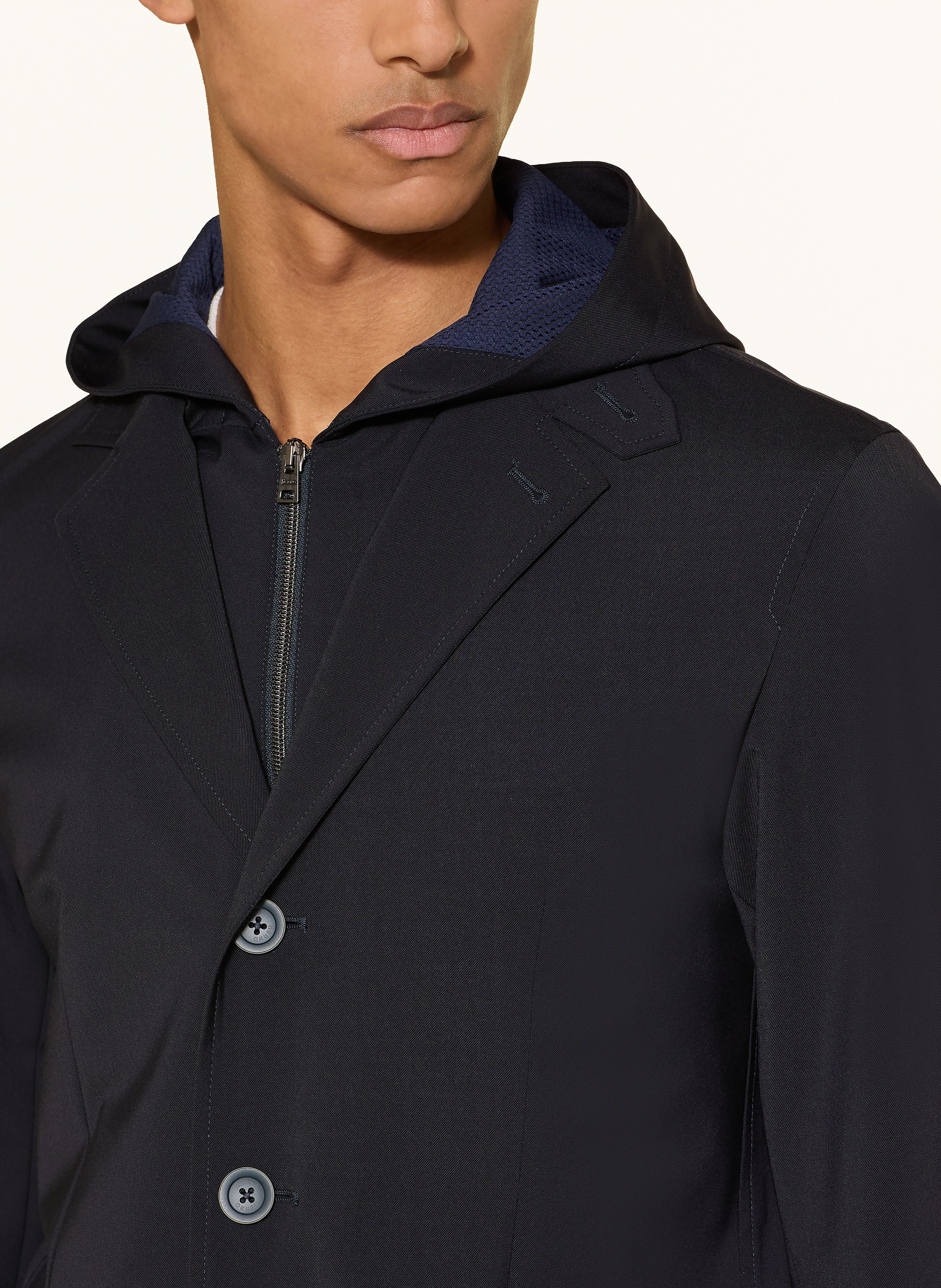 Thumbnail - Herno Parka Mit Herausnehmbarer Blende blau