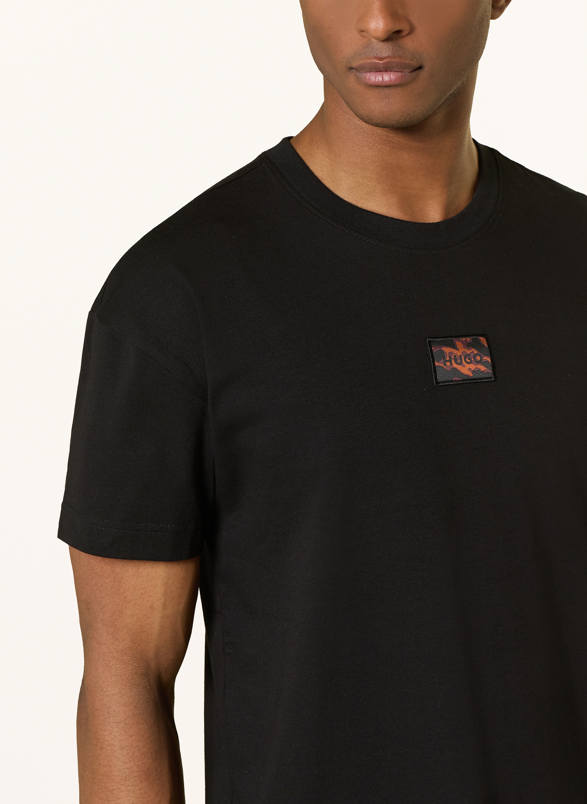 Thumbnail - Hugo Shorty-Schlafanzug Galaxy schwarz