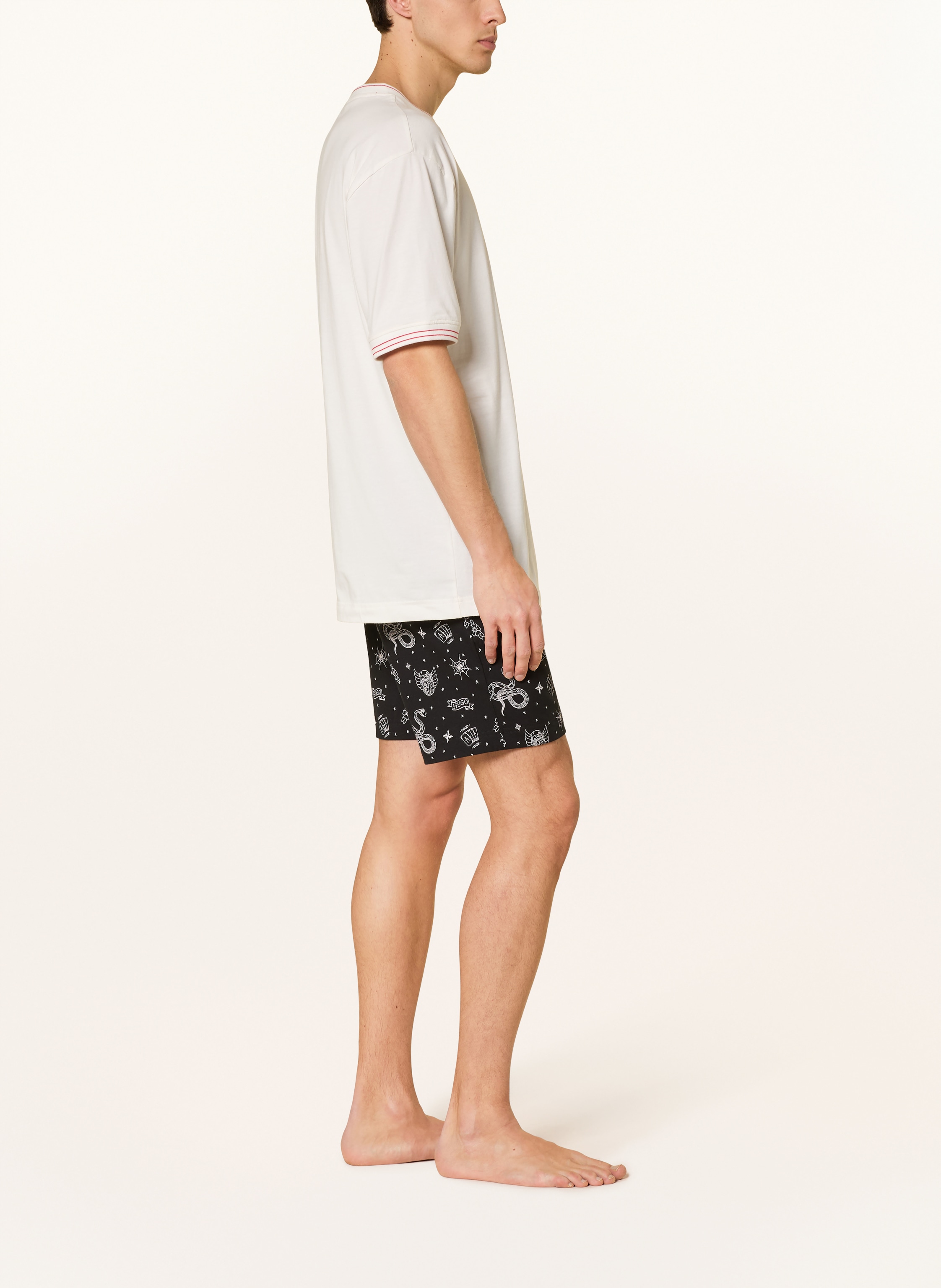 Thumbnail - Hugo Schlafshorts Roy schwarz