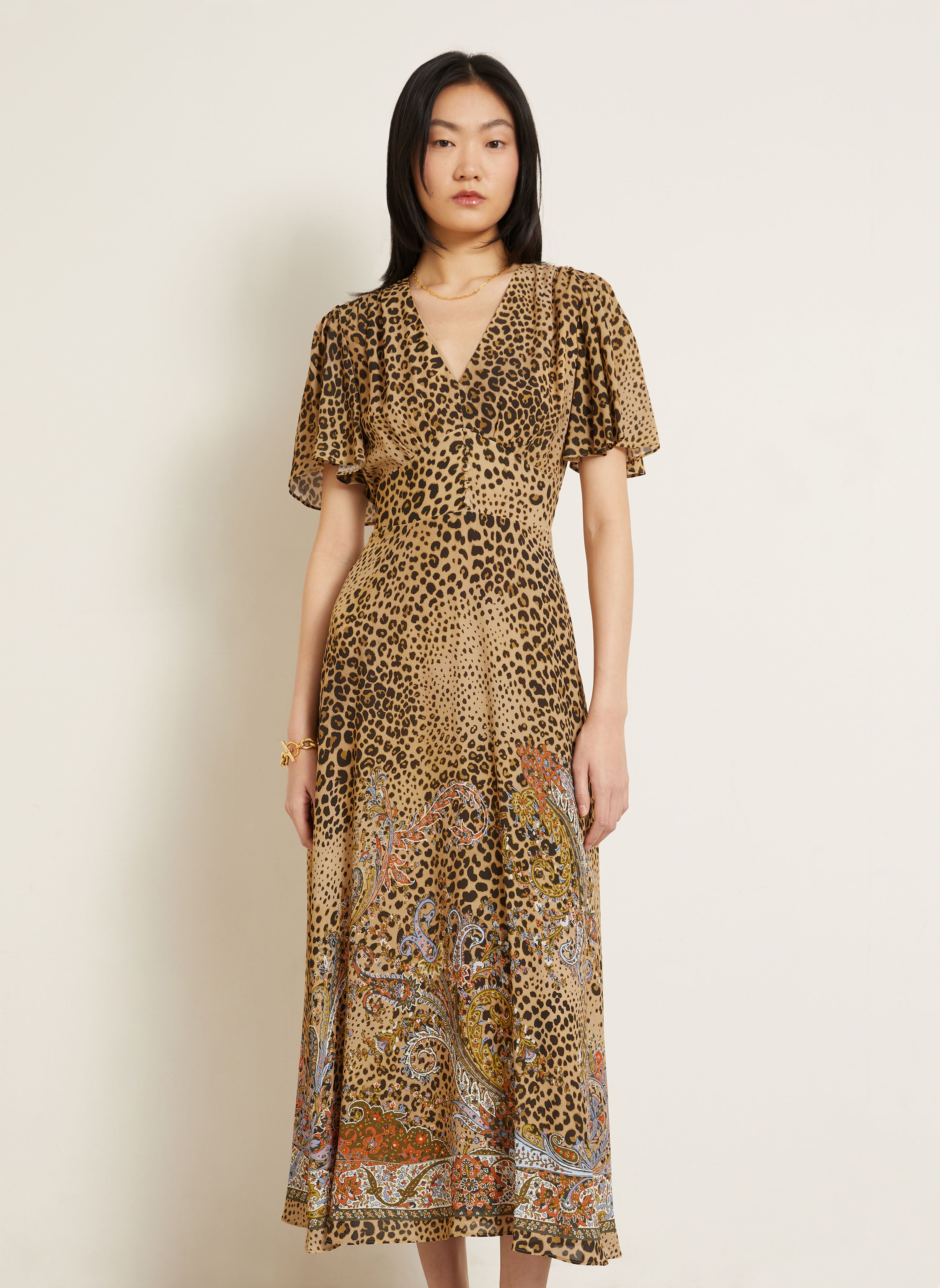 Thumbnail - Etro Kleid braun