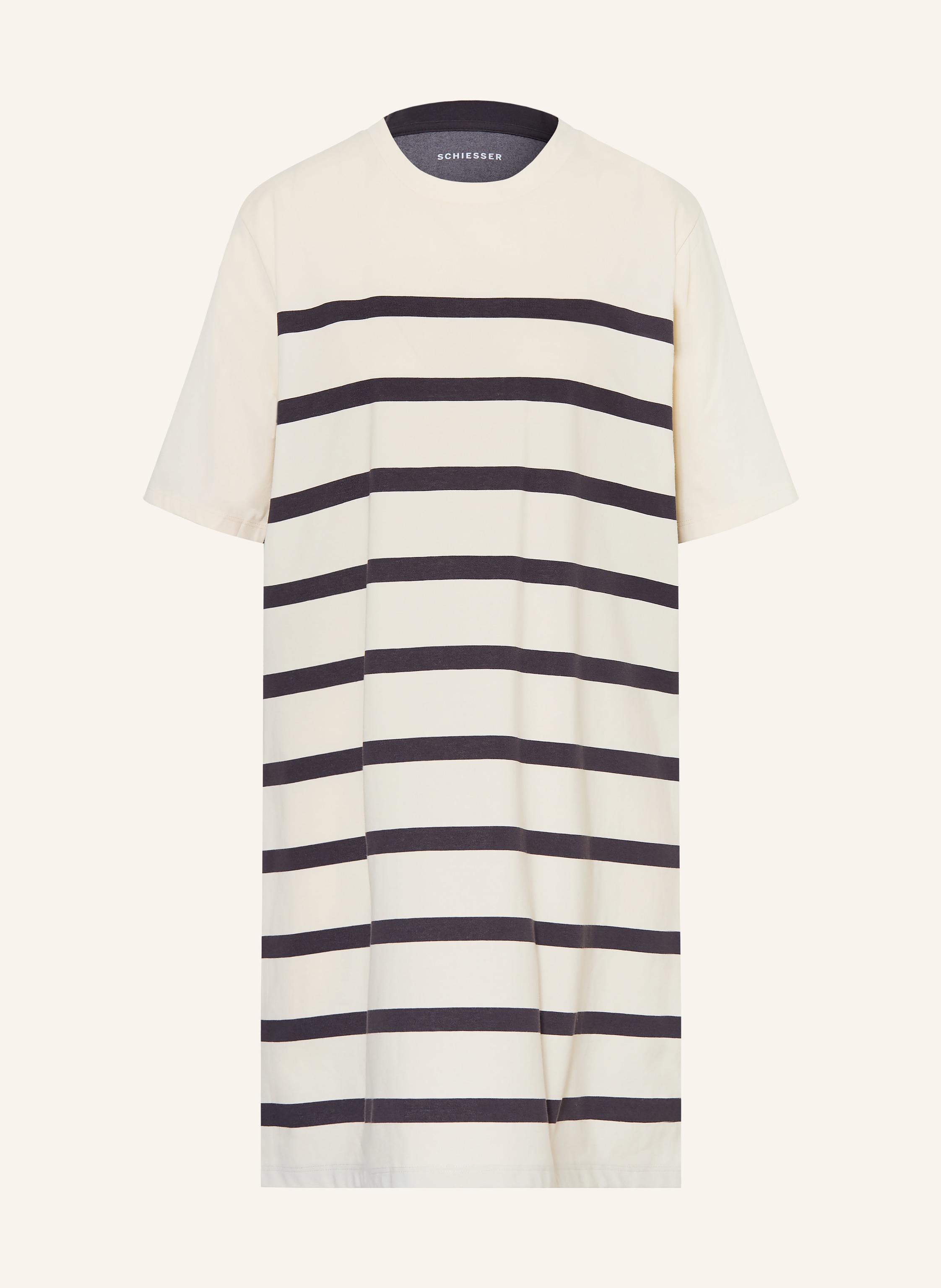 Schiesser Nachthemd Casual Nightwear weiss