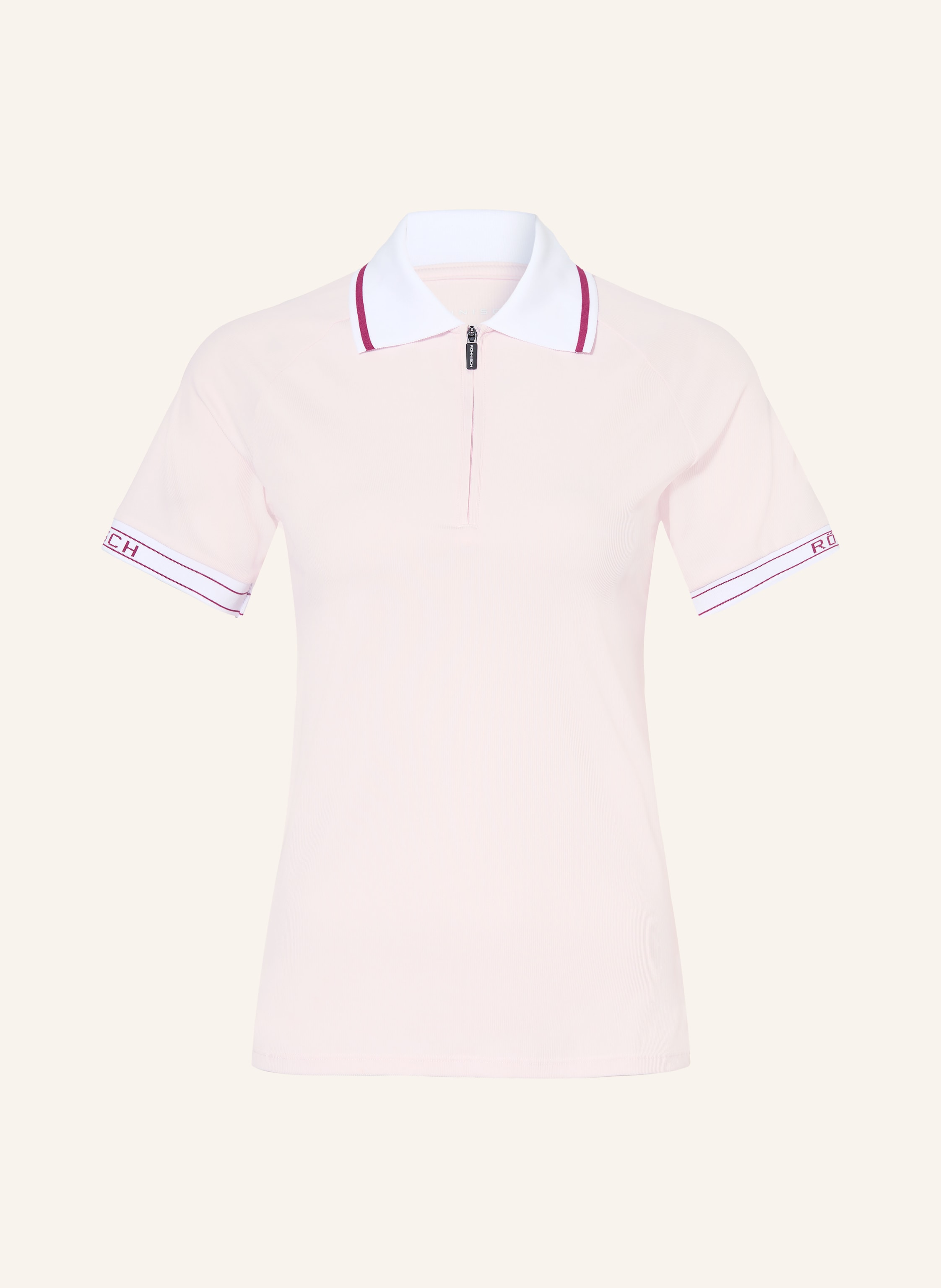 Röhnisch Funktions-Poloshirt rosa