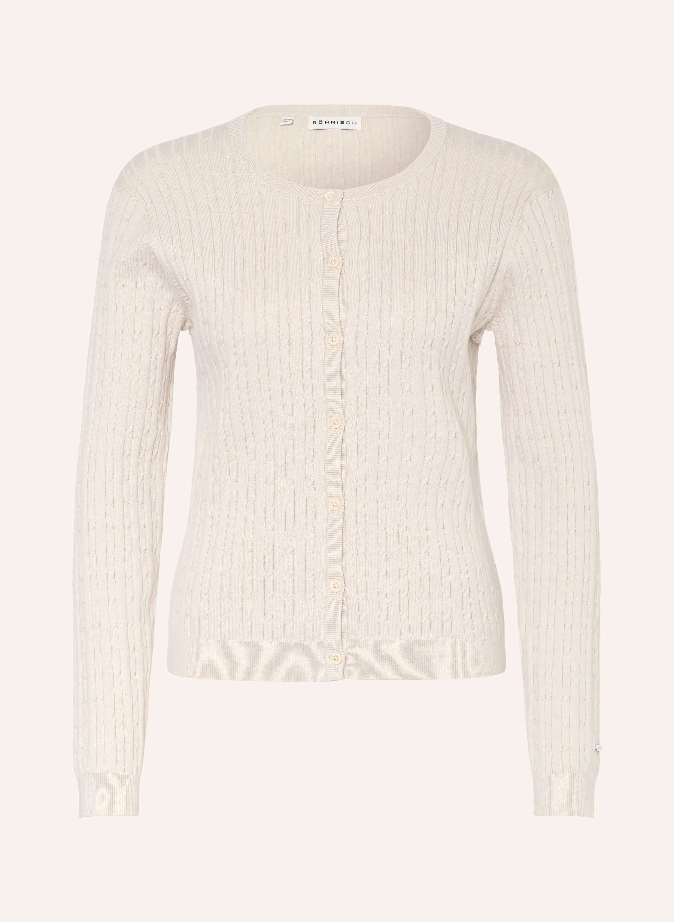 Röhnisch Strickjacke beige