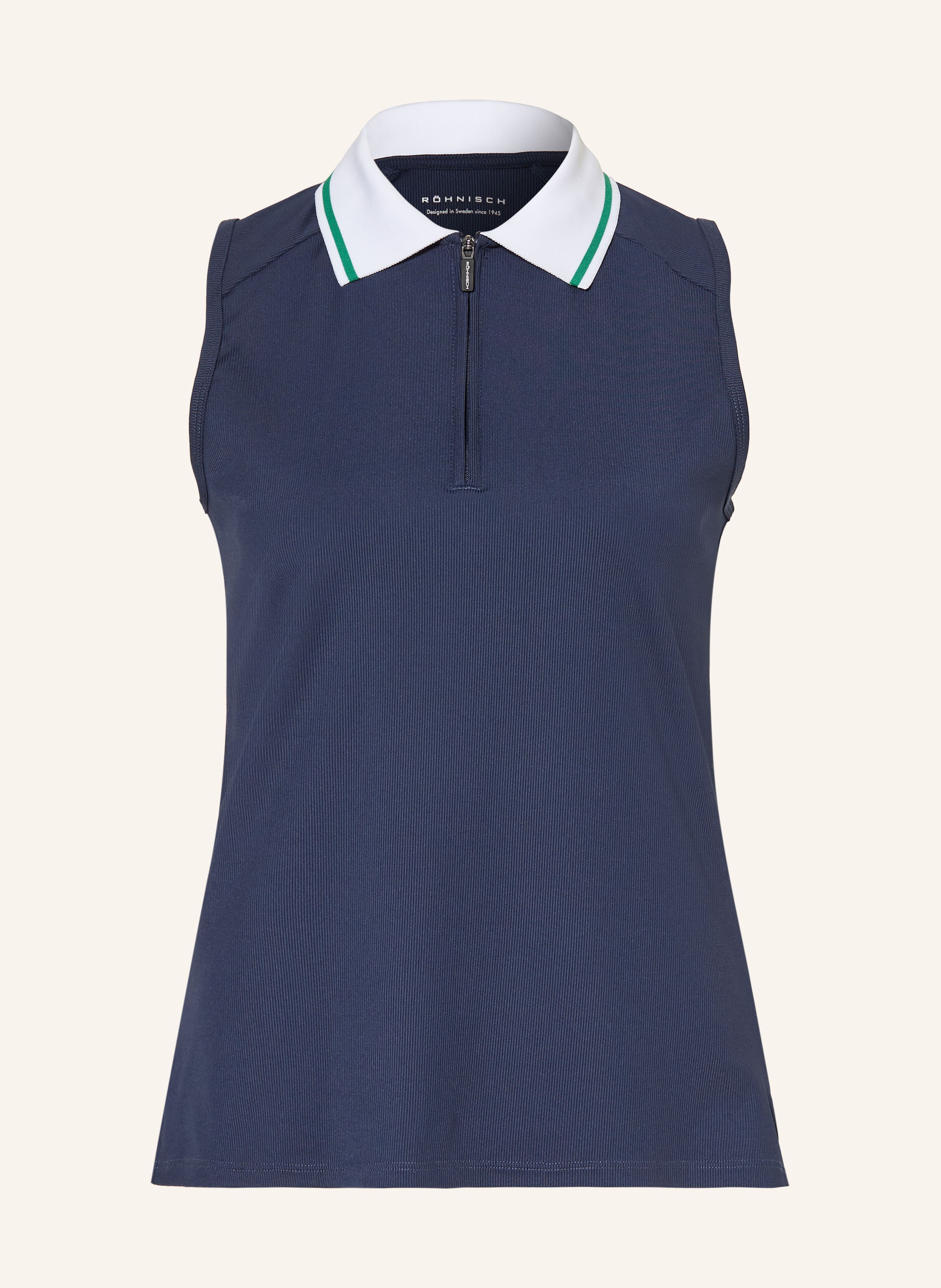 Röhnisch Jersey-Poloshirt blau