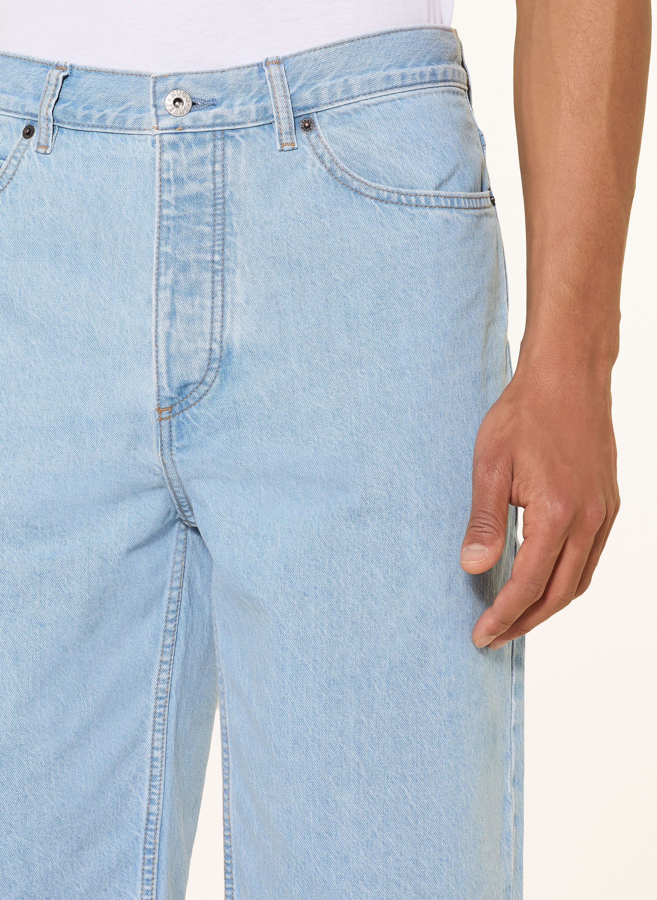 Thumbnail - Hugo Jeansshorts blau