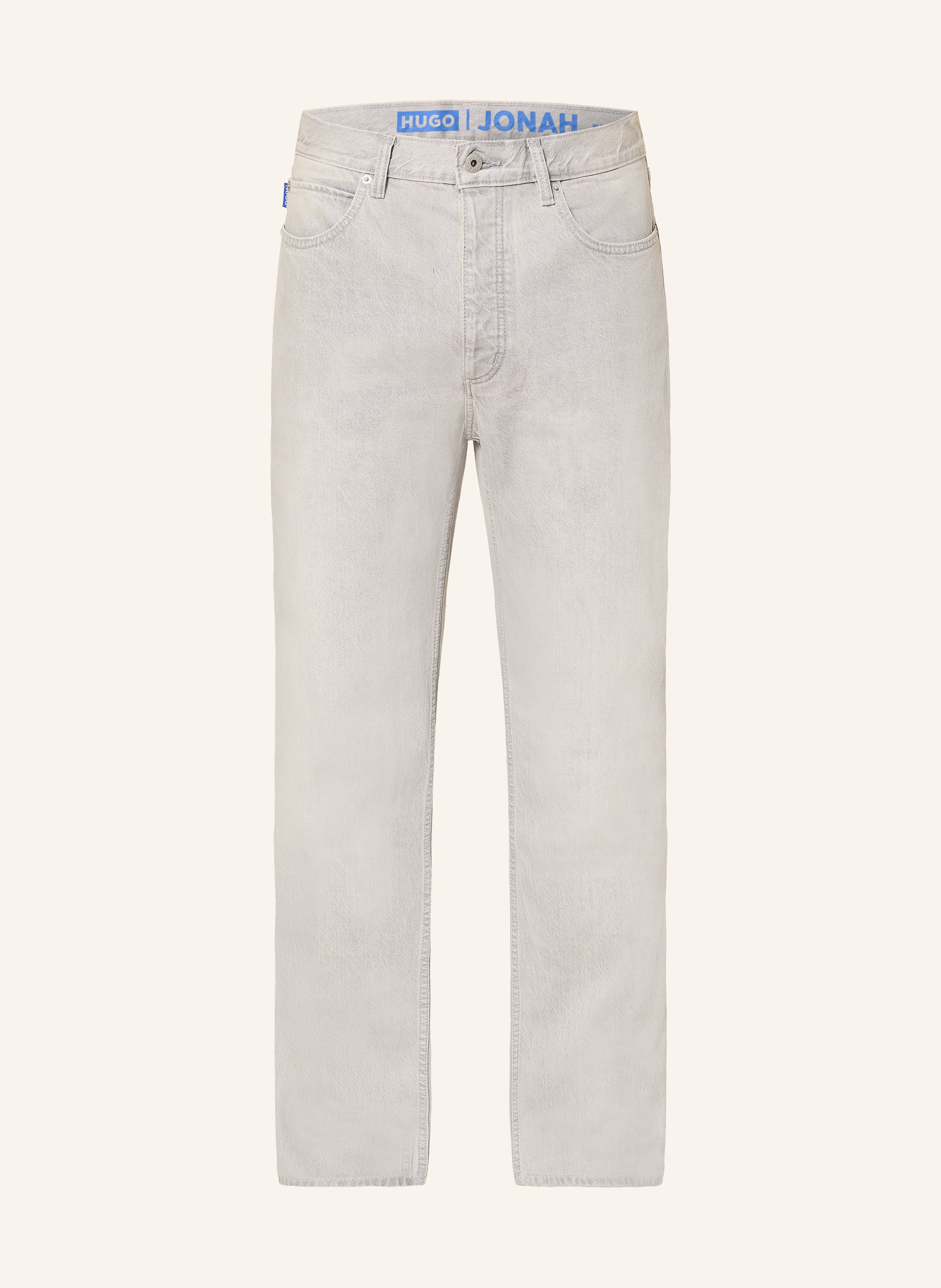 Hugo Jeans Jonah Straight Fit grau