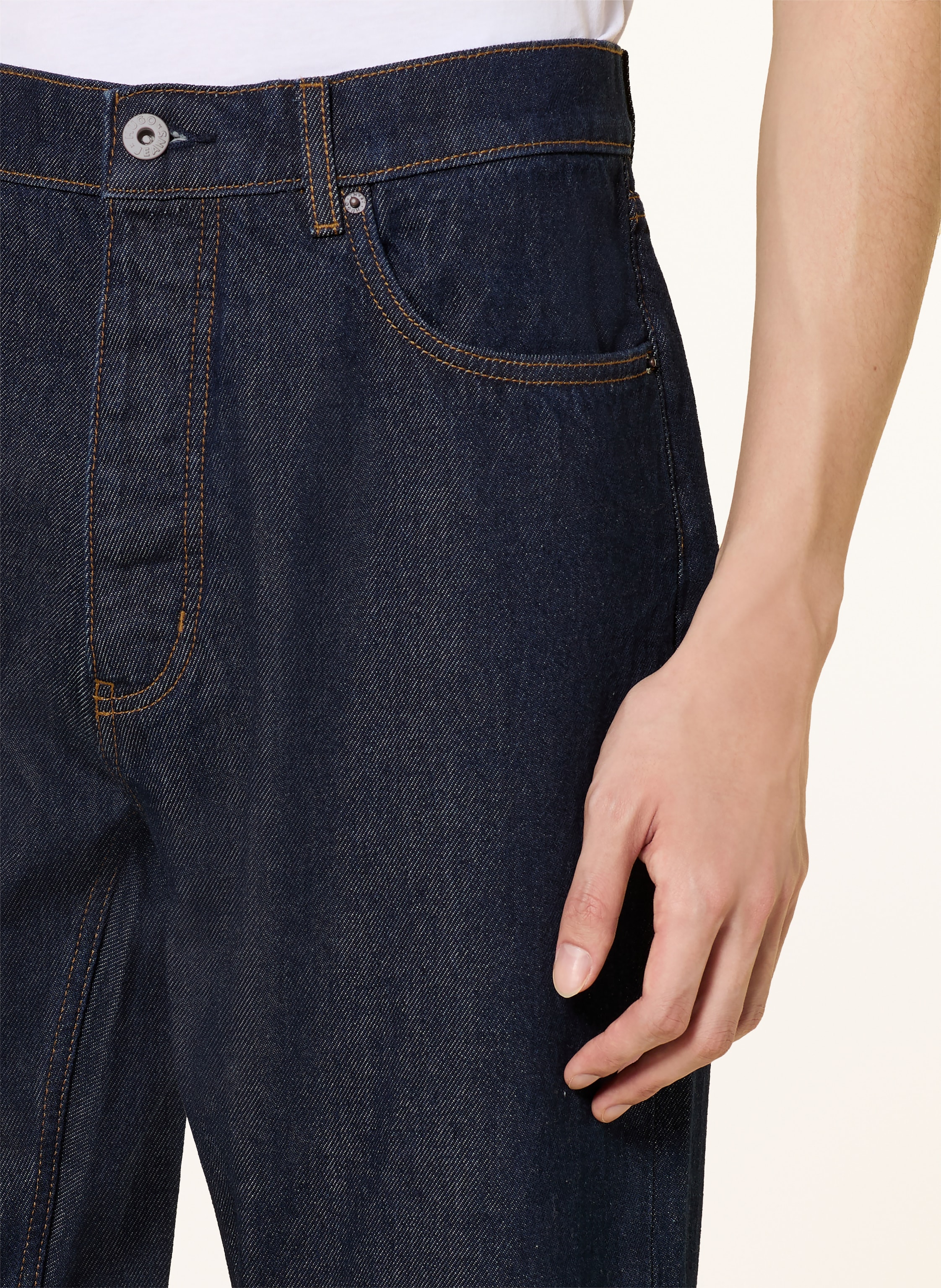 Thumbnail - Hugo Jeans Jonah Straight Fit blau