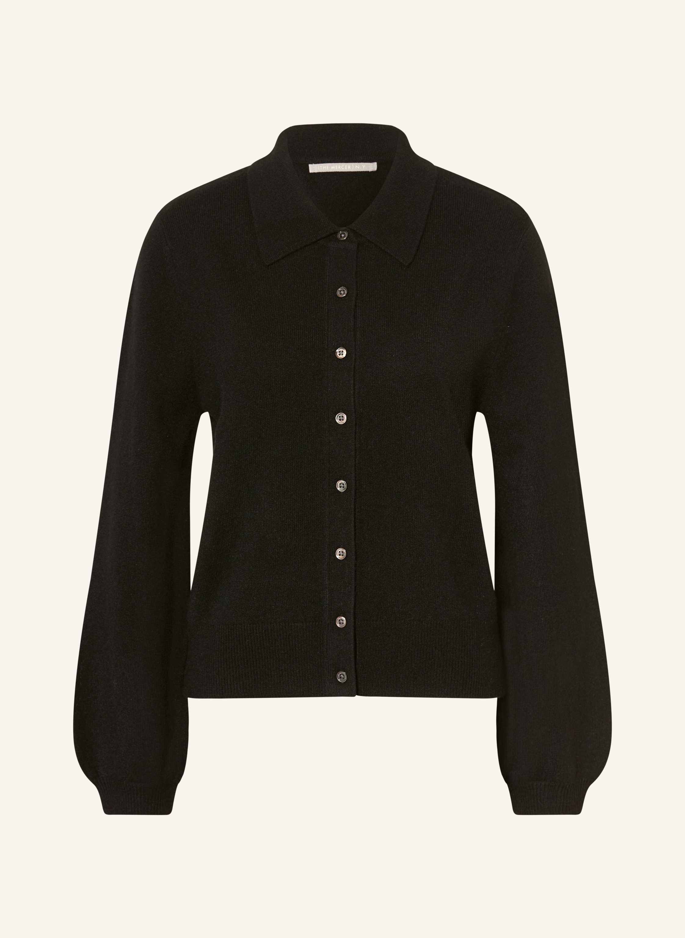 (The Mercer) N.Y. Strickjacke Aus Cashmere schwarz
