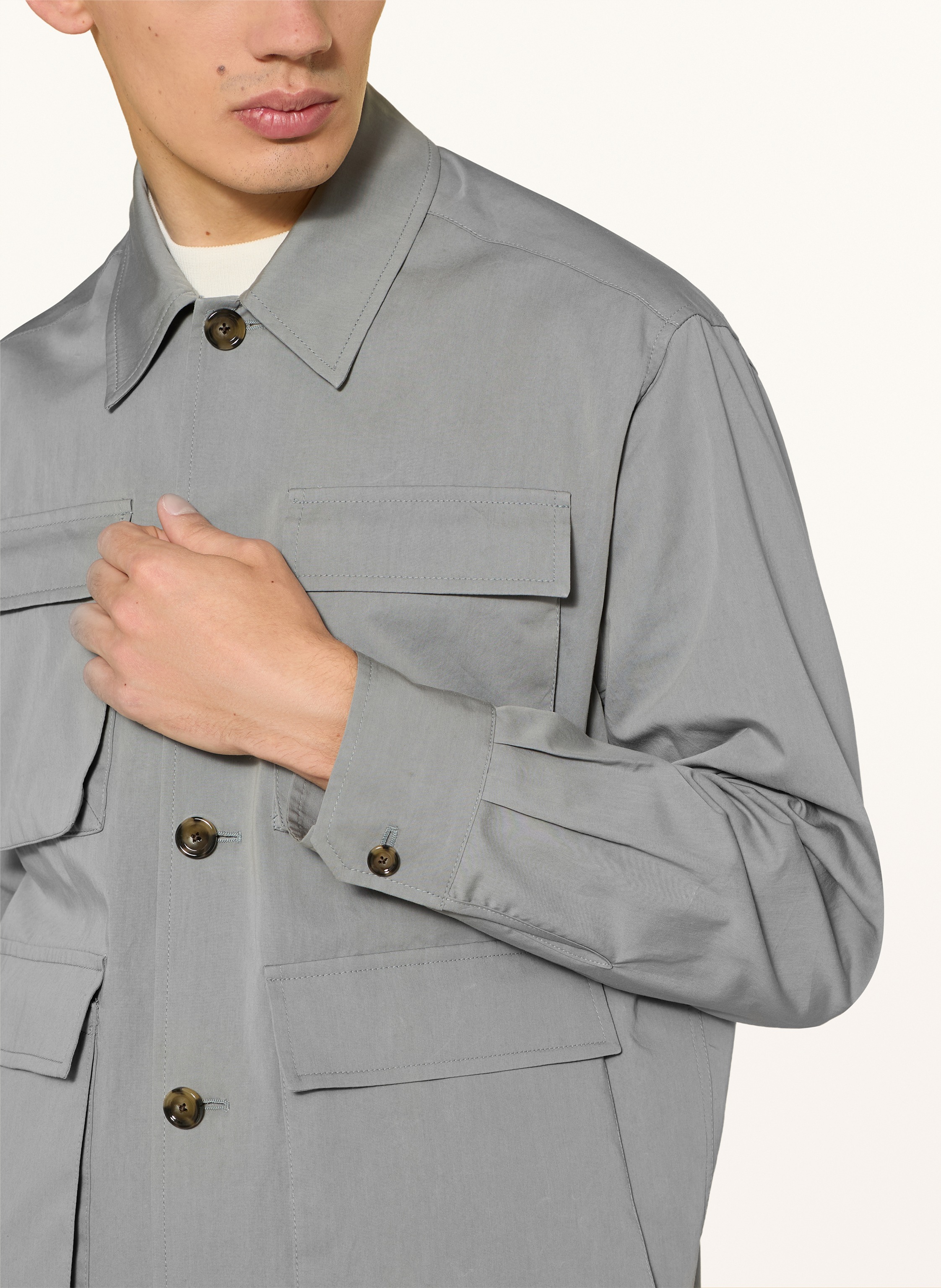 Thumbnail - Lardini Overjacket grau