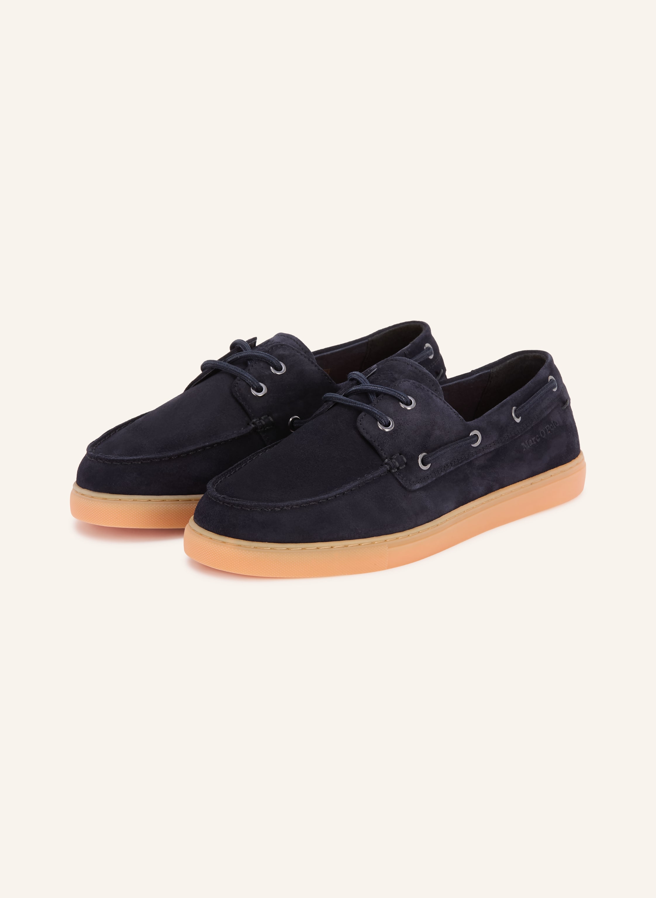 Marc O'polo Bootsschuhe Karo blau