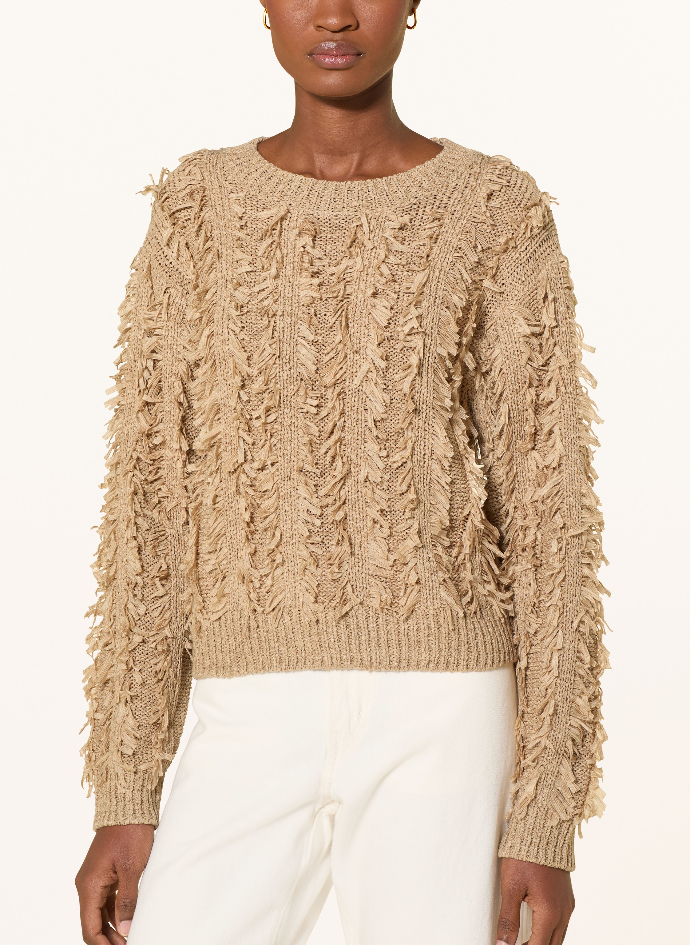 Thumbnail - Oui Pullover braun