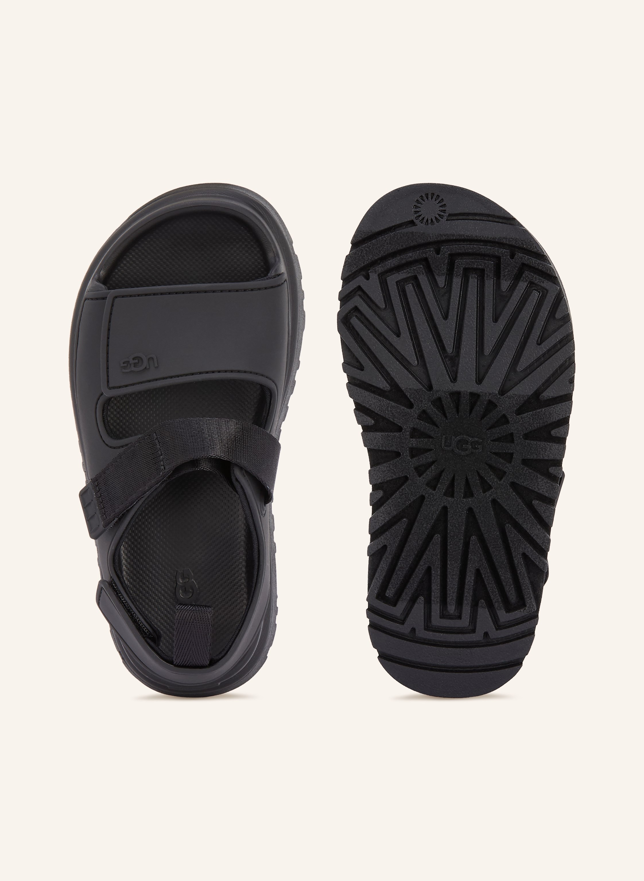 Thumbnail - Ugg Sandalen Goldenglow schwarz