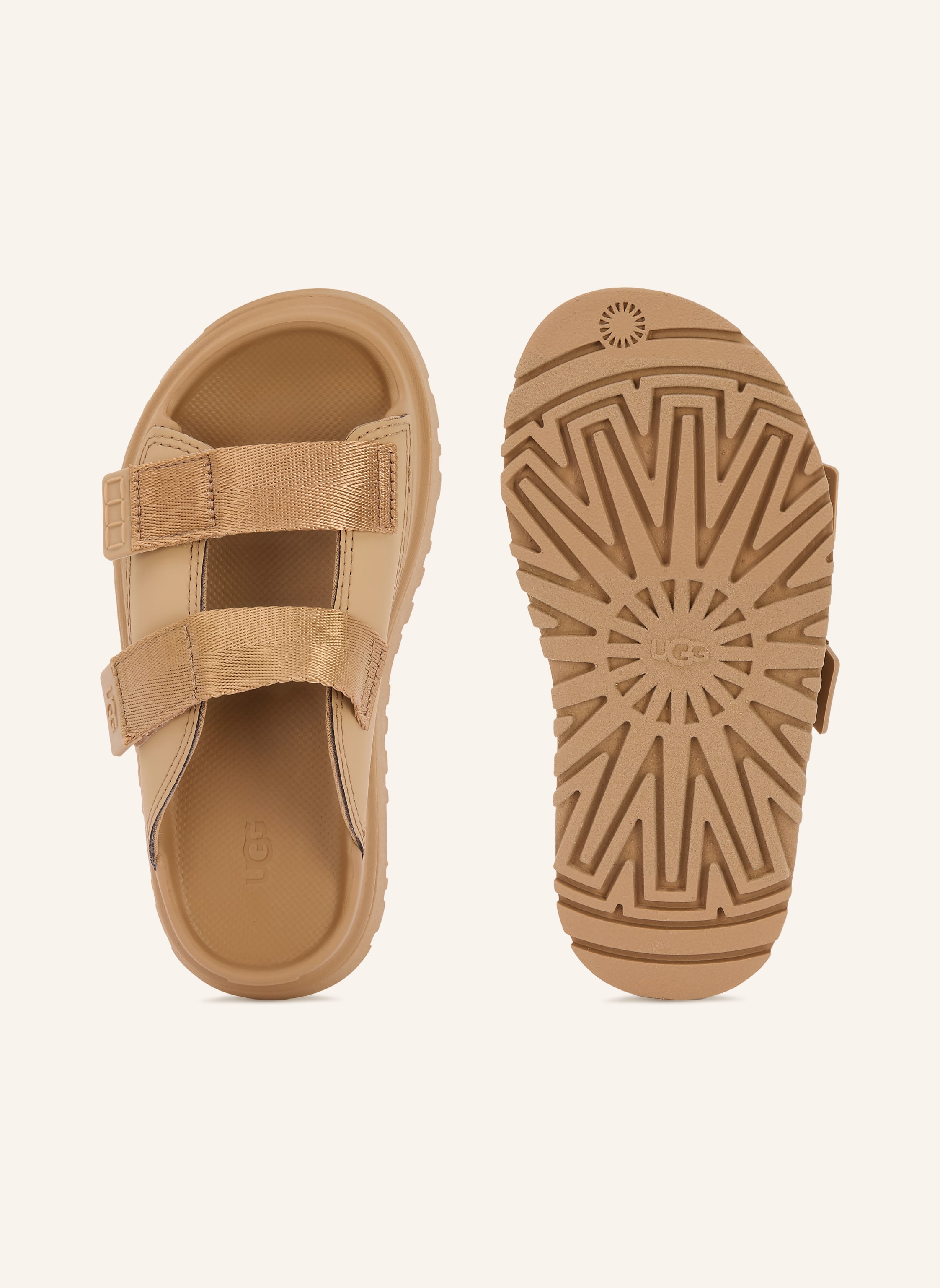 Thumbnail - Ugg Pantoletten Goldenglow braun