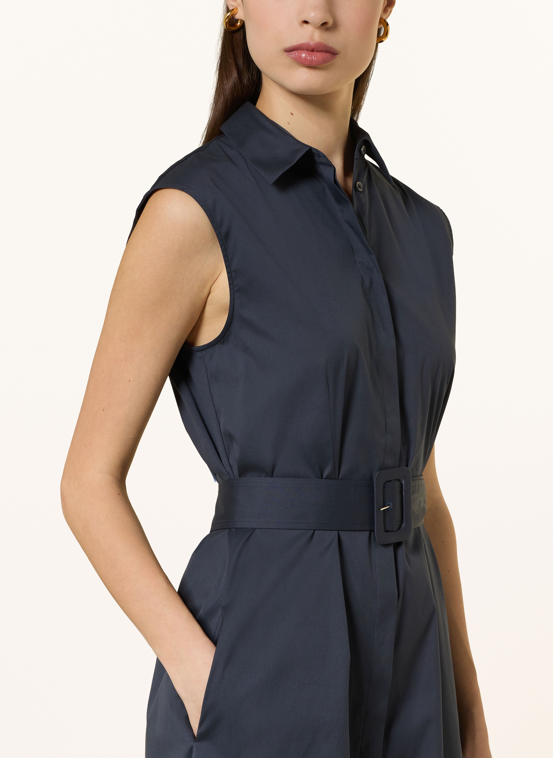 Thumbnail - Soluzione Hemdblusenkleid blau