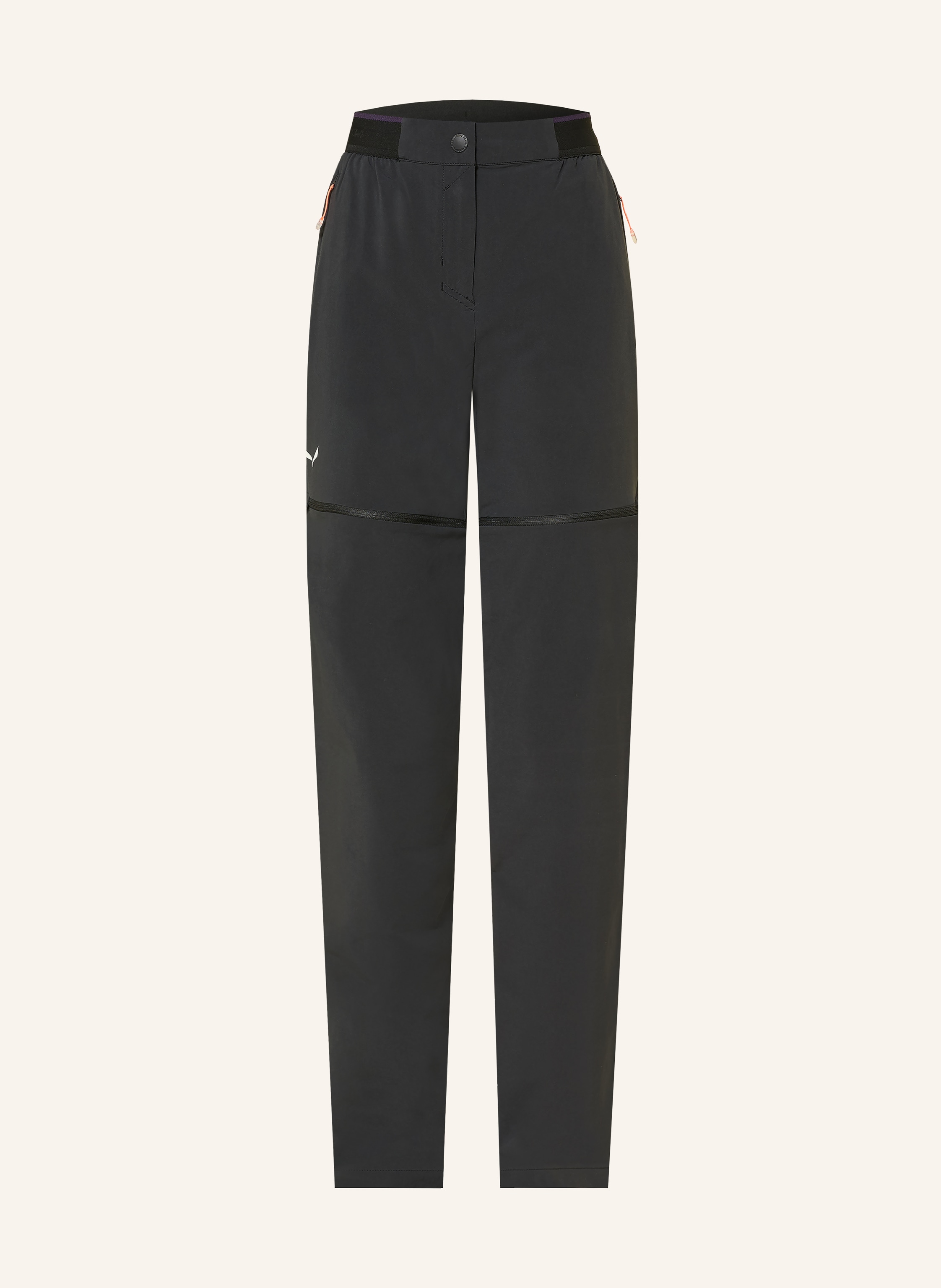 Salewa Zipp-Off-Hose Pedoc 3 schwarz
