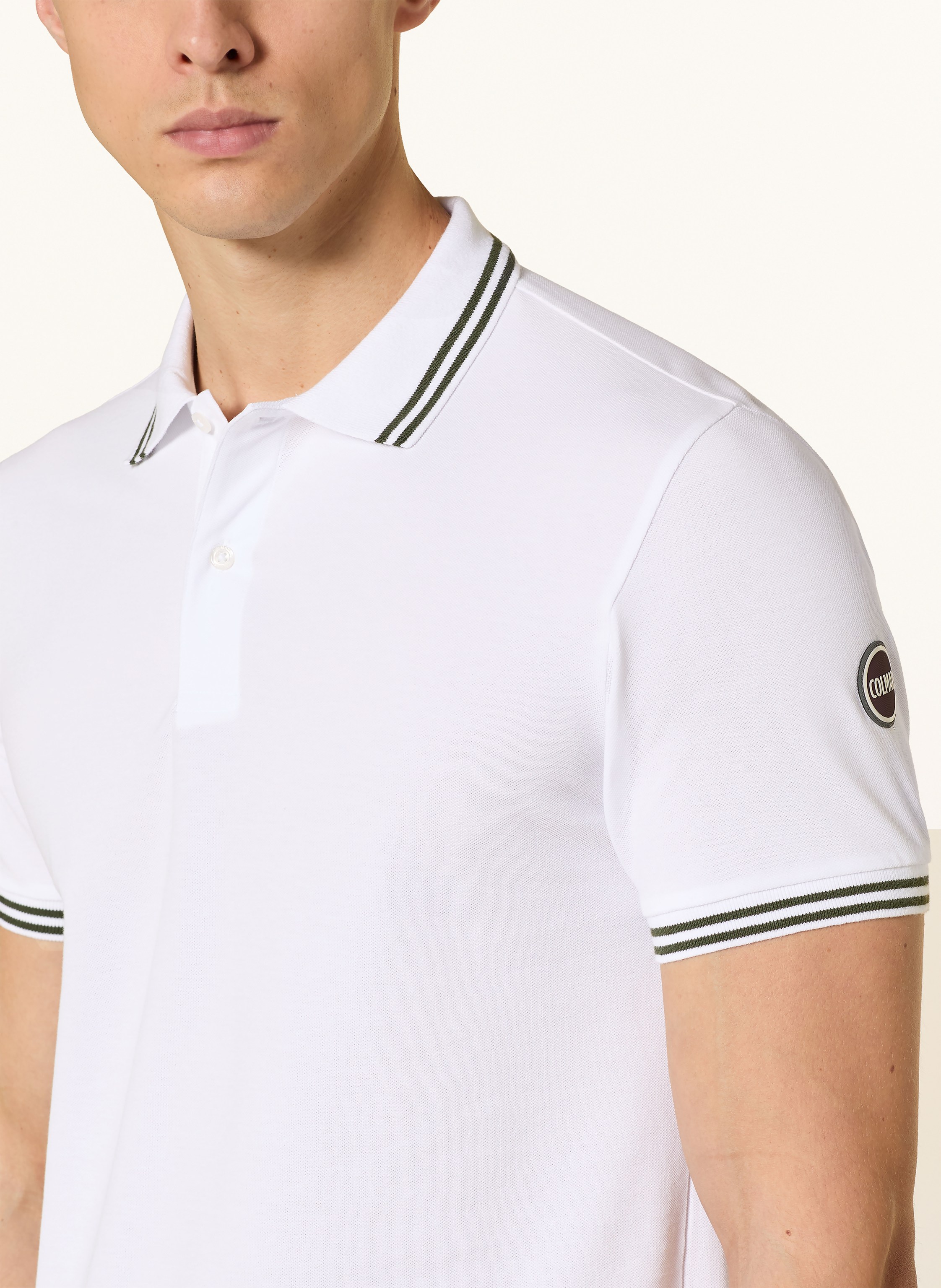 Thumbnail - Colmar Piqué-Poloshirt weiss