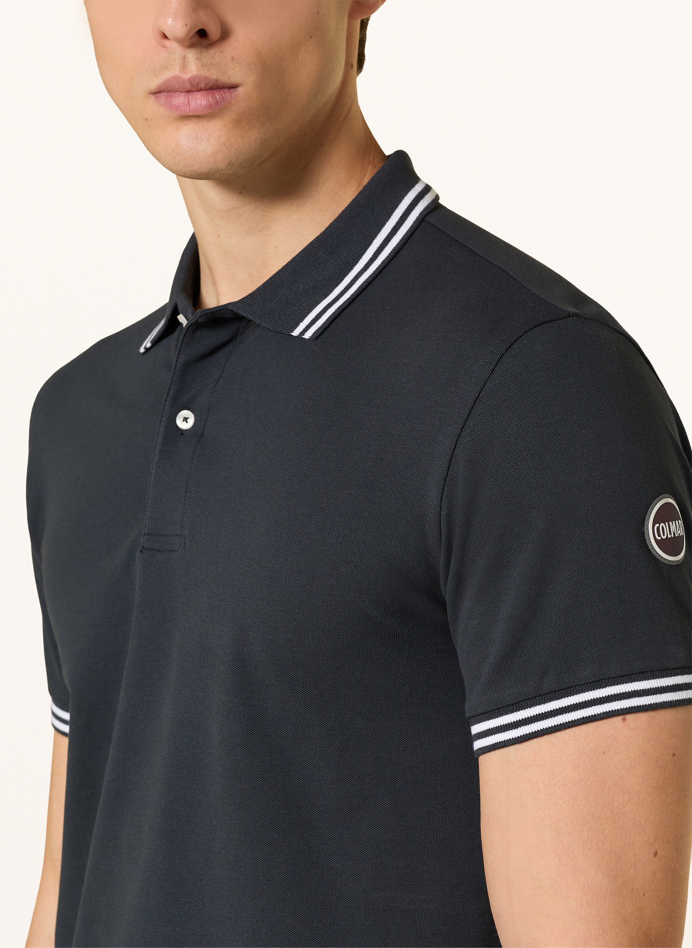 Thumbnail - Colmar Piqué-Poloshirt blau