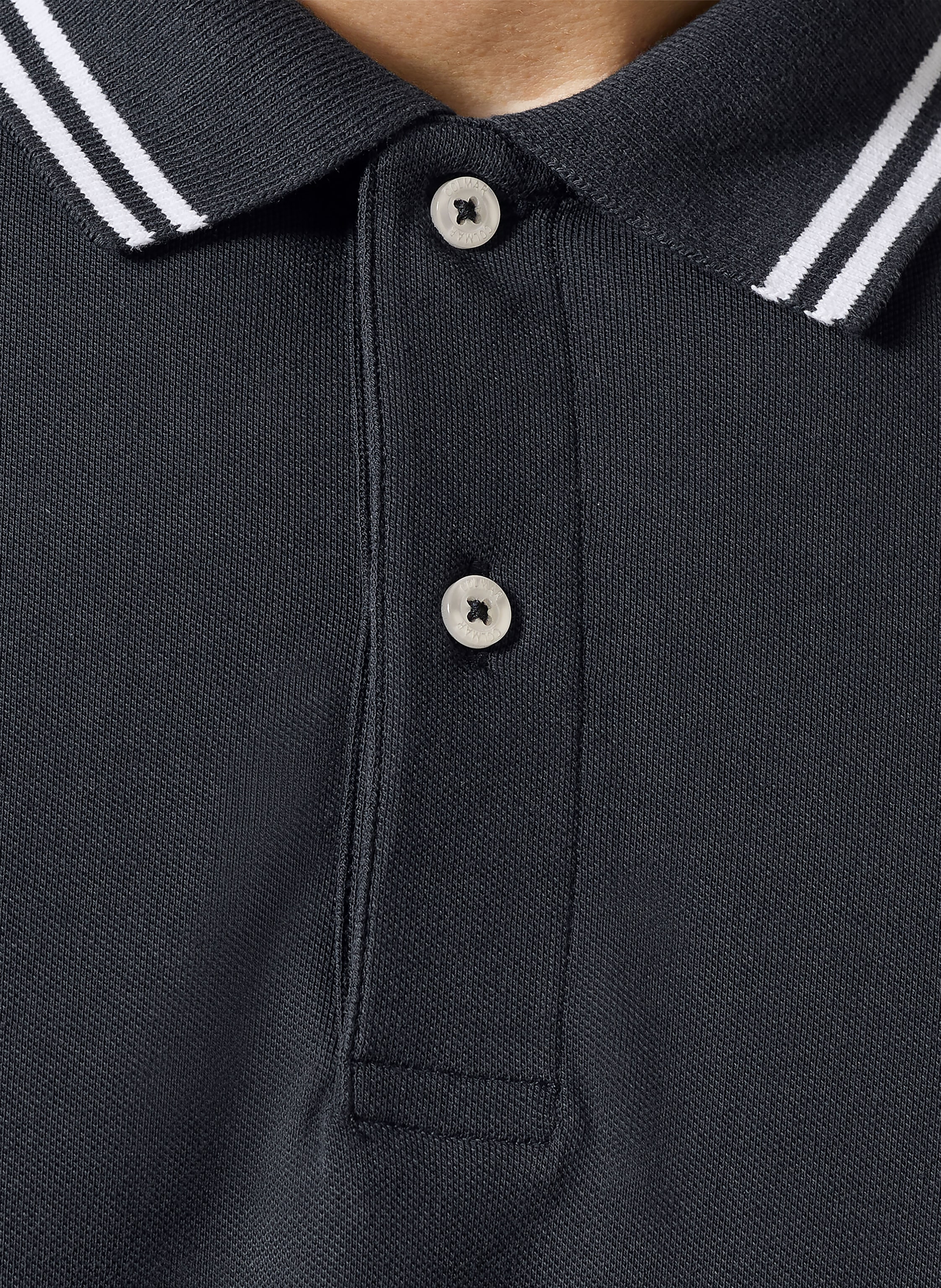 Thumbnail - Colmar Piqué-Poloshirt blau