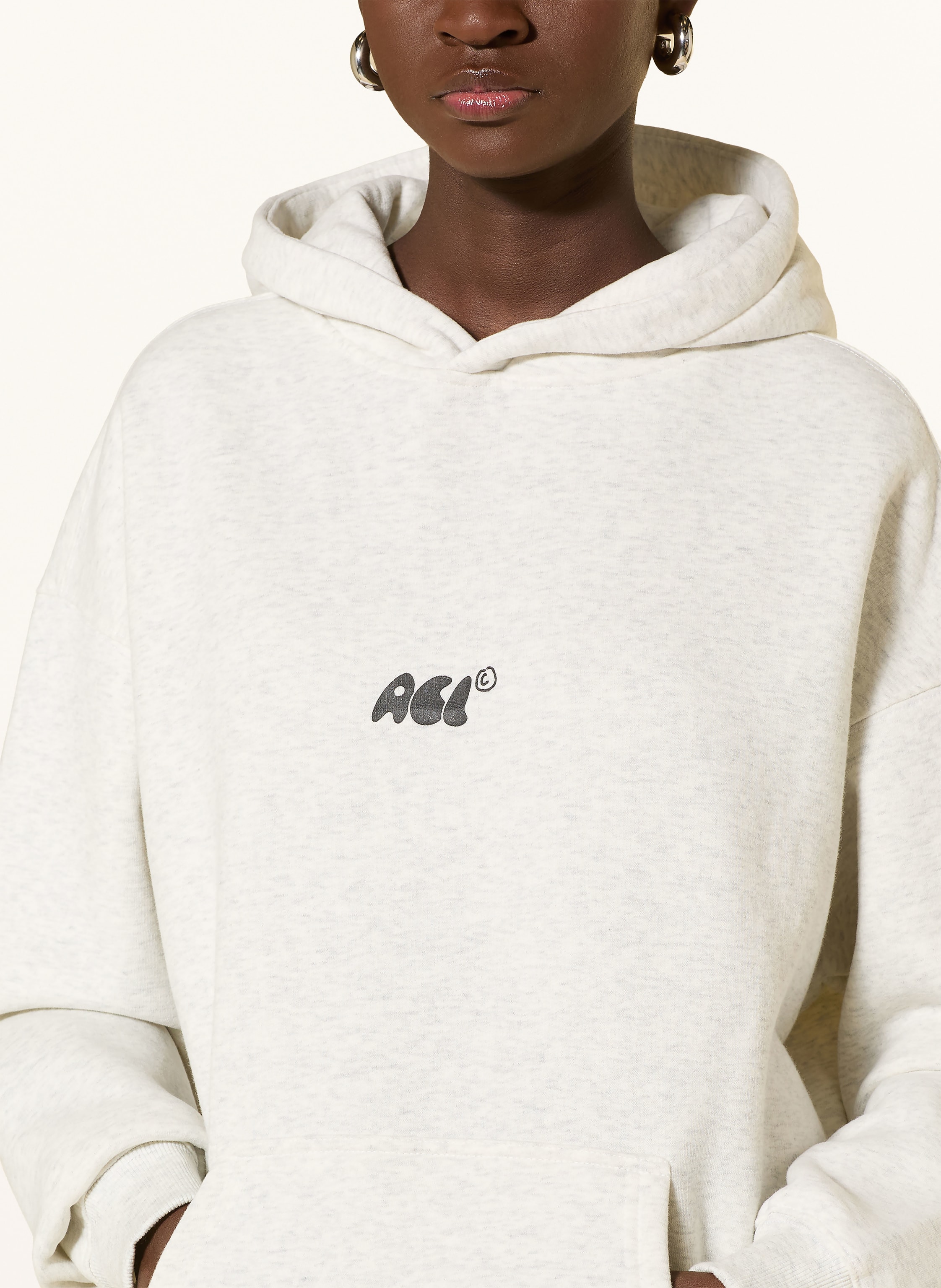 Thumbnail - Another Cotton Lab Oversized-Hoodie grau