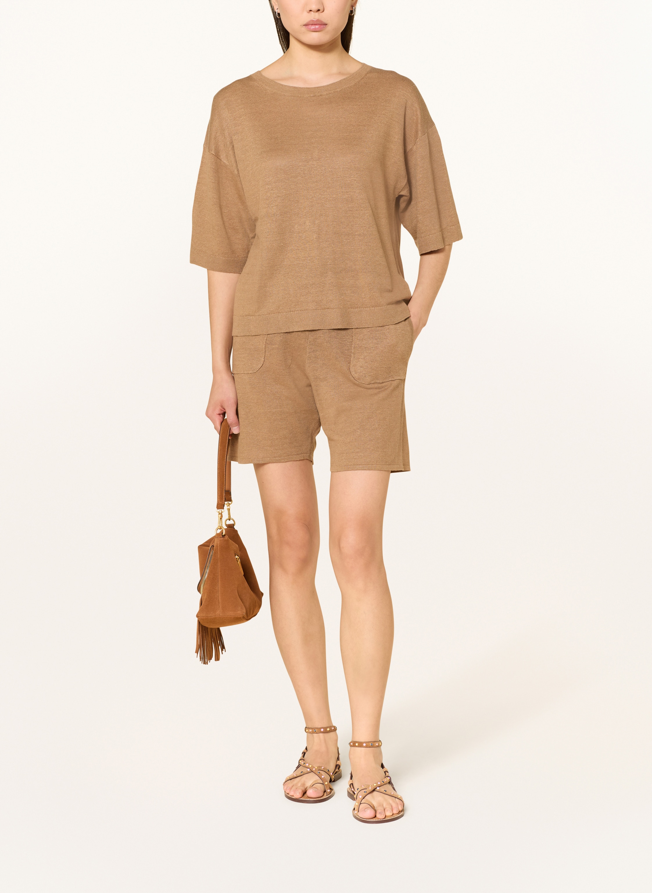 Darling Harbour Strickshirt braun – Bild 2