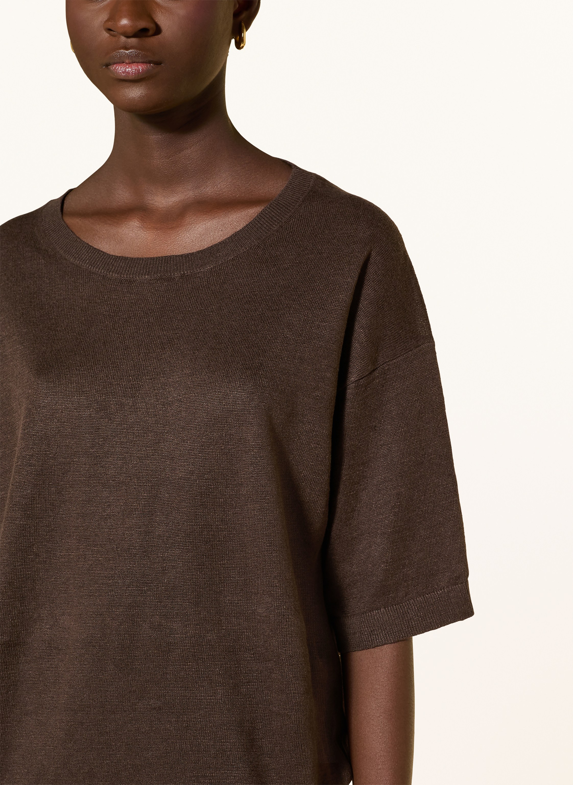 Thumbnail - Darling Harbour Strickshirt braun