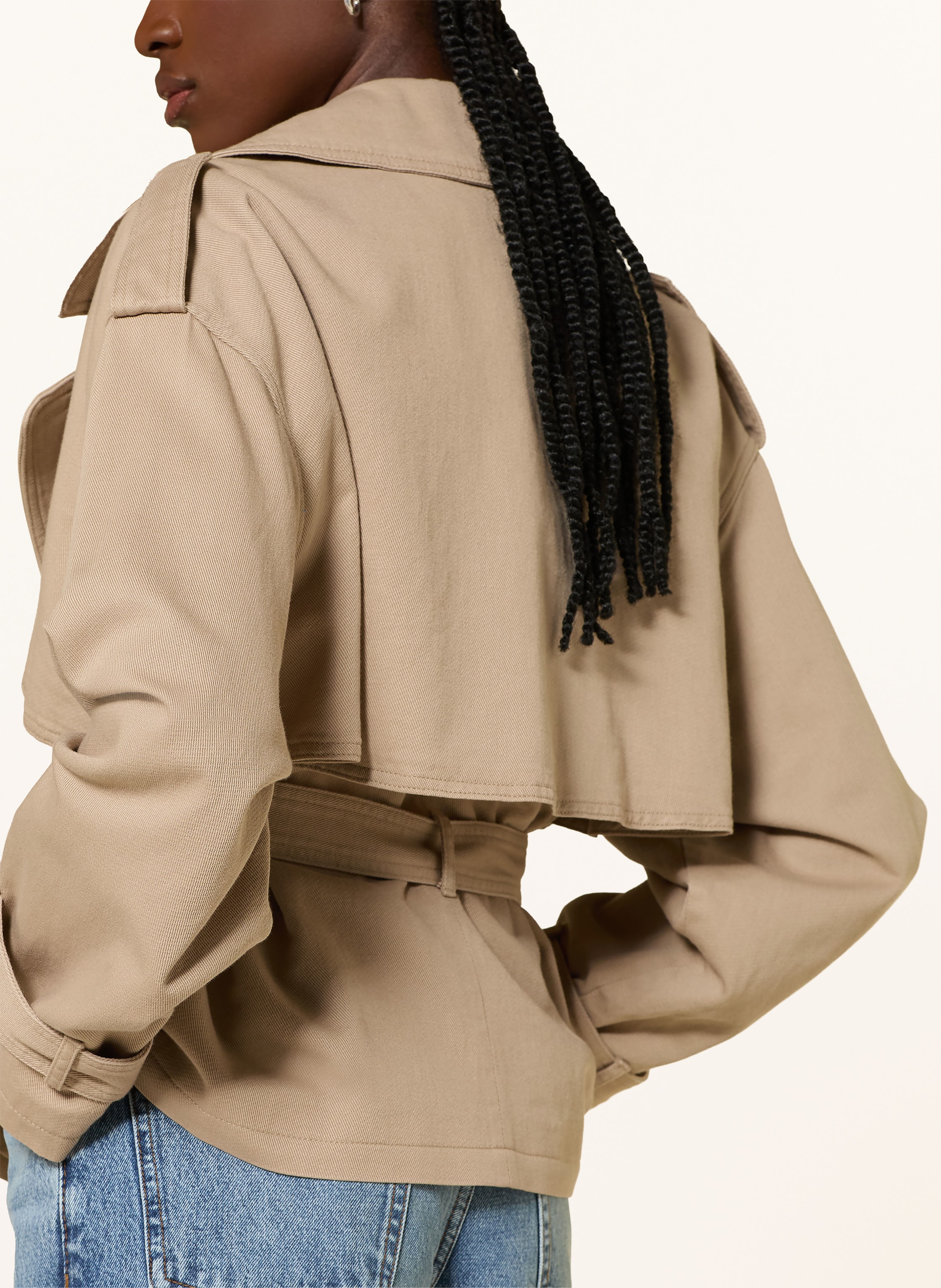 Thumbnail - Hugo Trench-Jacke Aclunda beige