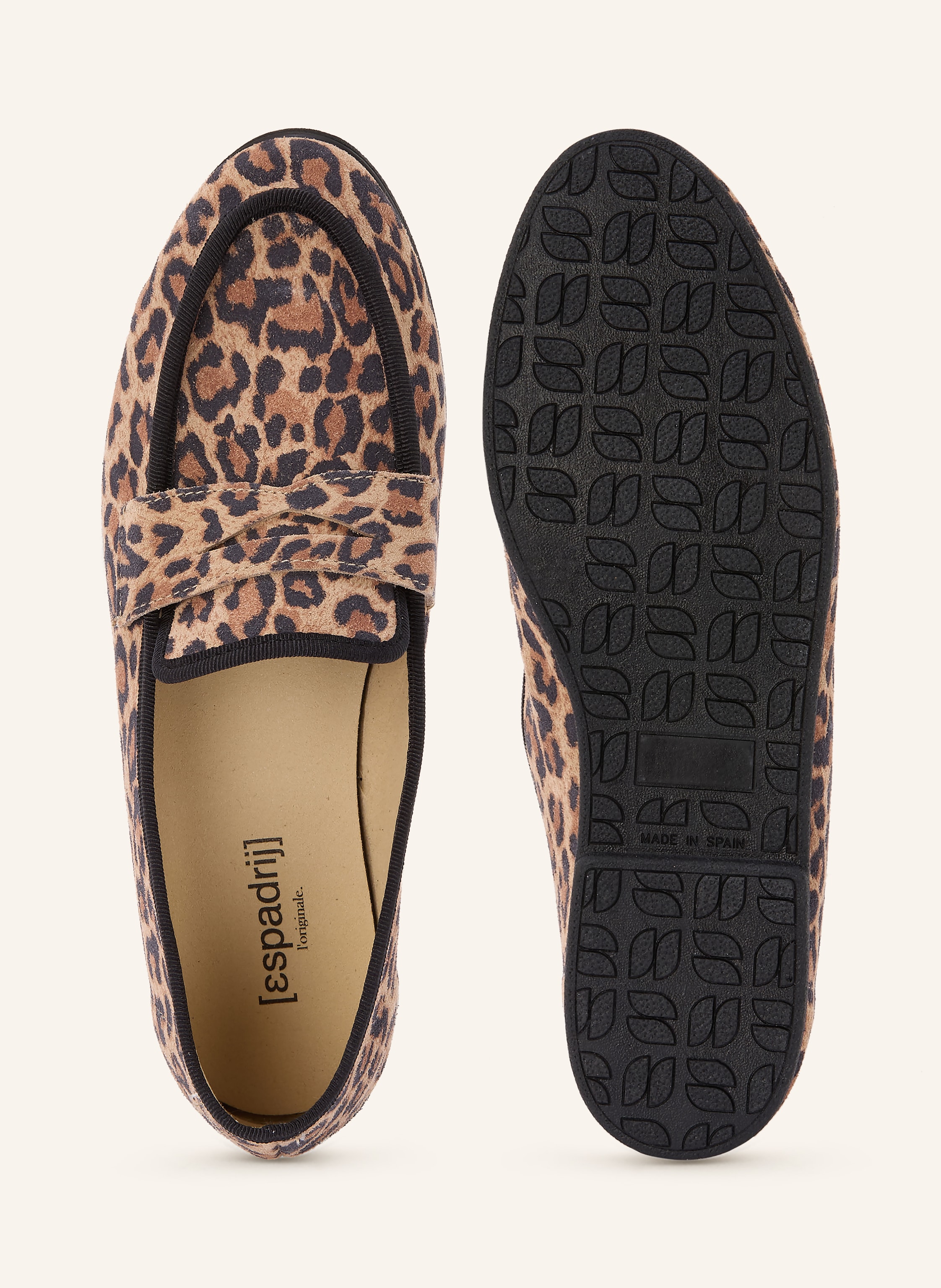 Thumbnail - Espadrij L'originale Penny-Loafer braun