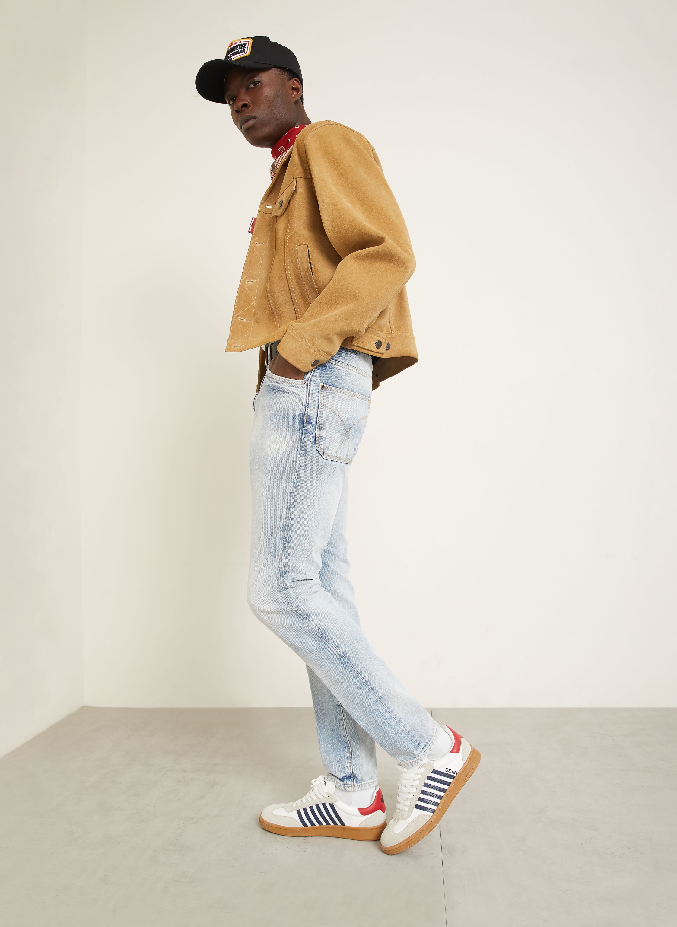 Thumbnail - dsquared2 Jeans Teddy Extra Slim Fit blau