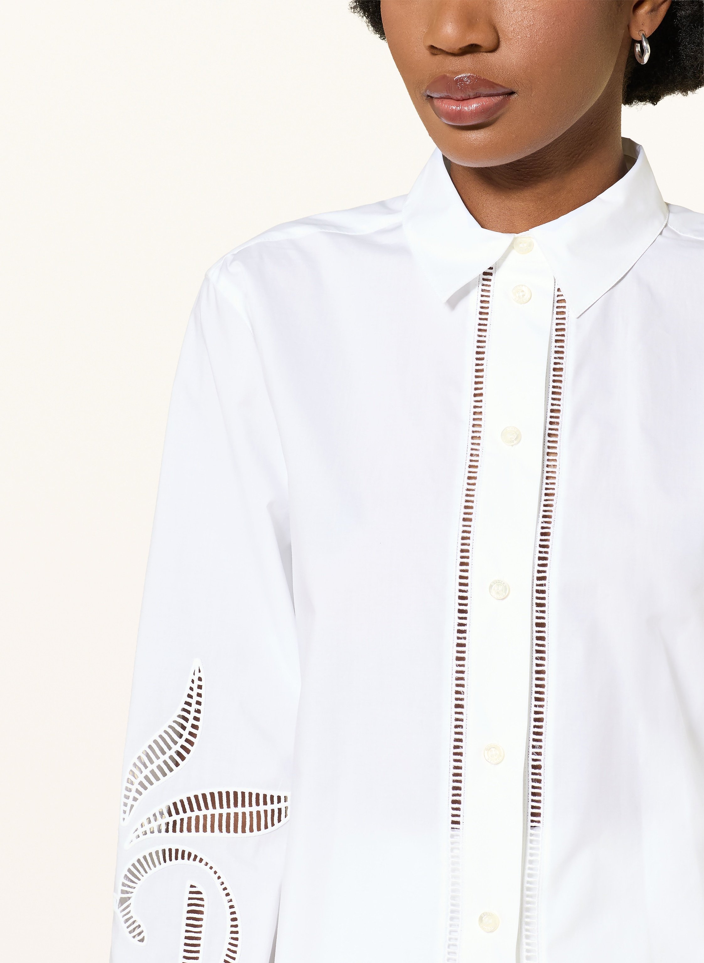 Thumbnail - Bogner Hemdbluse Summer Mit Spitze weiss