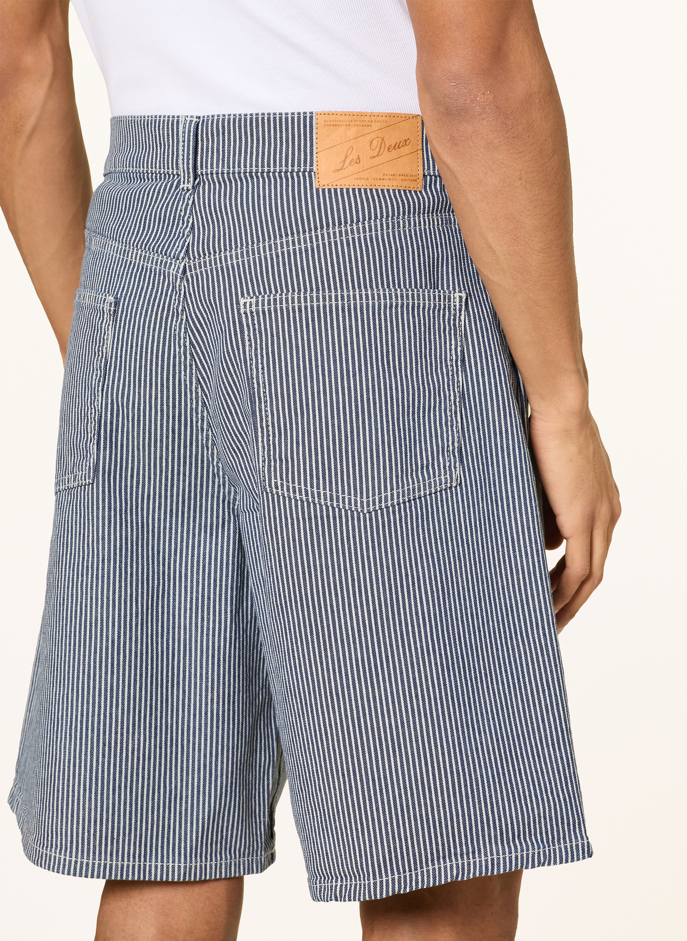 Thumbnail - Les Deux Shorts Ryder Loose Fit blau