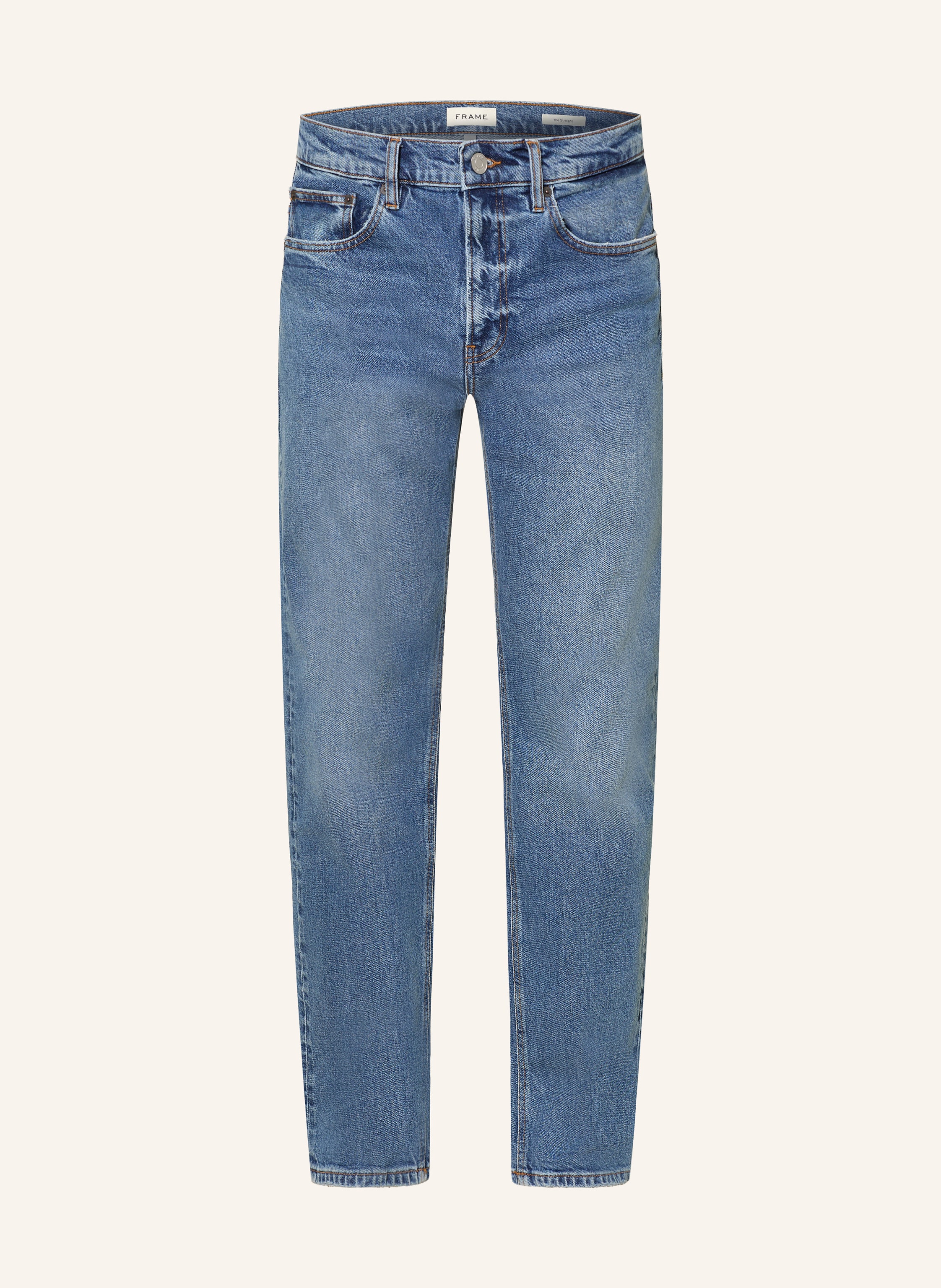 Frame Jeans The Straight Jean Straight Fit blau