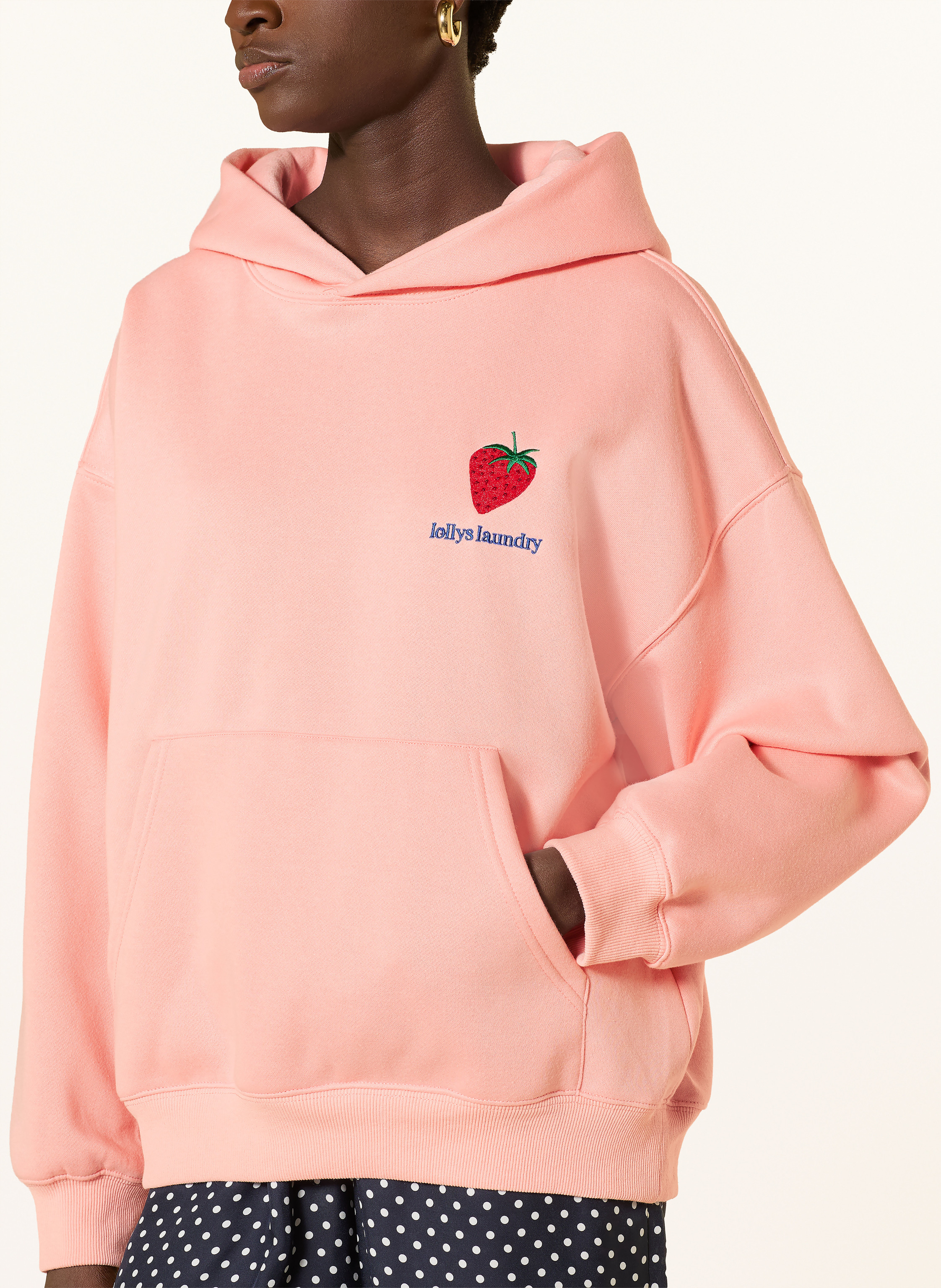 Thumbnail - Lollys Laundry Hoodie Lennoxll rosa