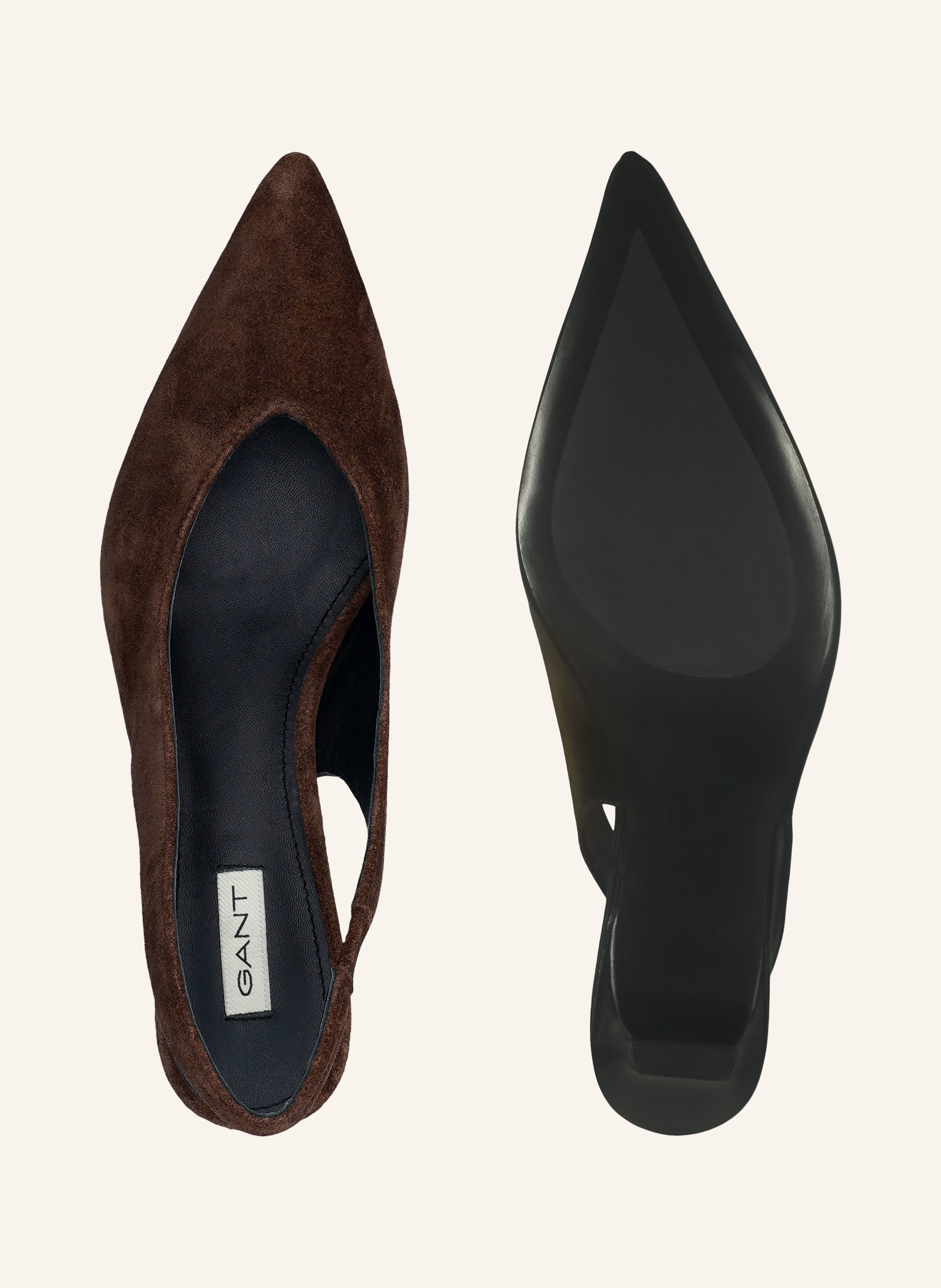 Thumbnail - Gant Slingpumps Tillbye braun